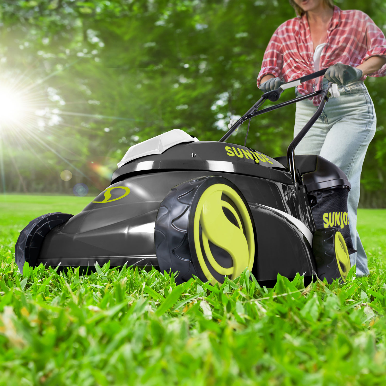 Sun Joe Pro 14" Electric Lawn Mower