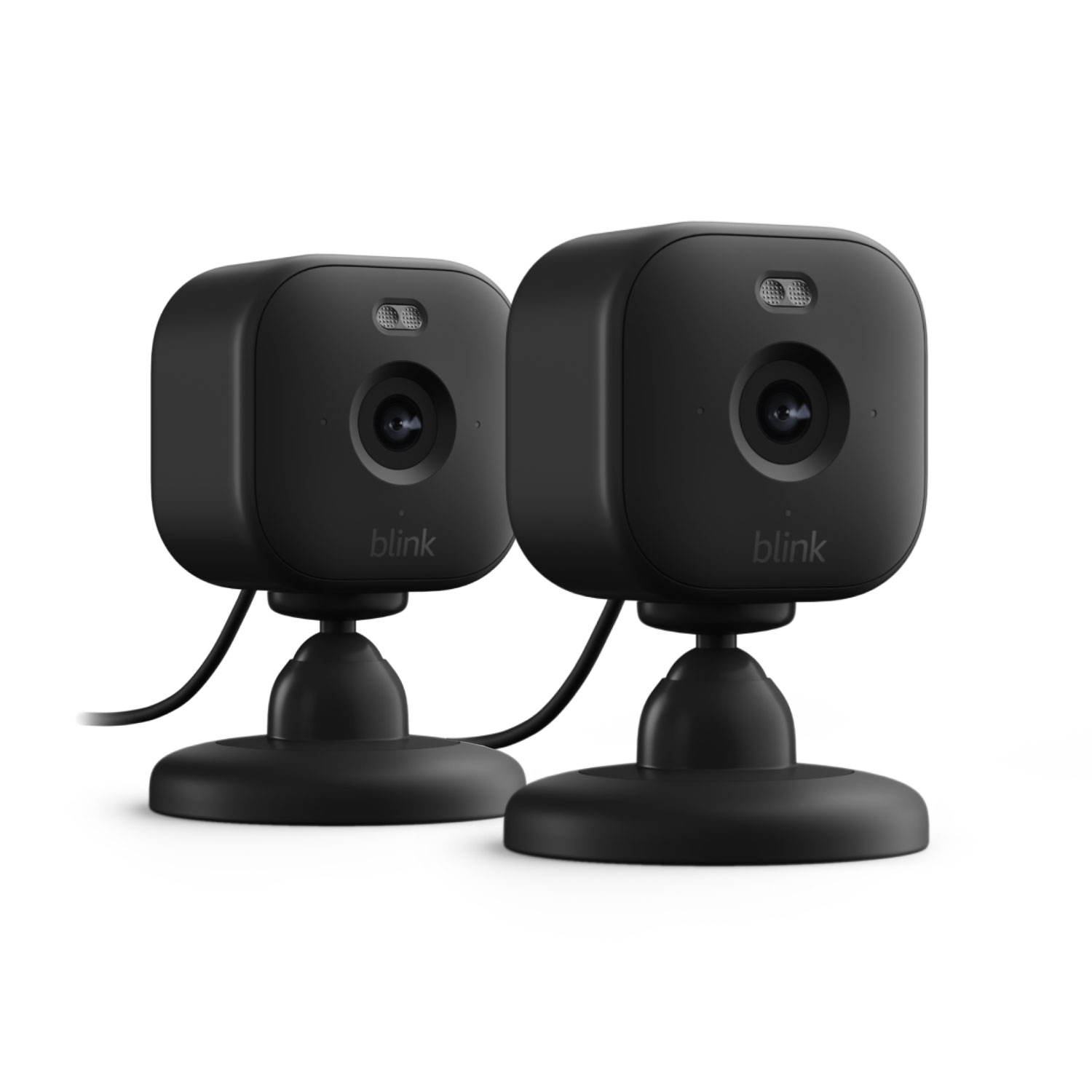 Blink Mini 2 Wi-Fi Indoor/Outdoor 1080p HD IP Camera - 2 Pack - Black