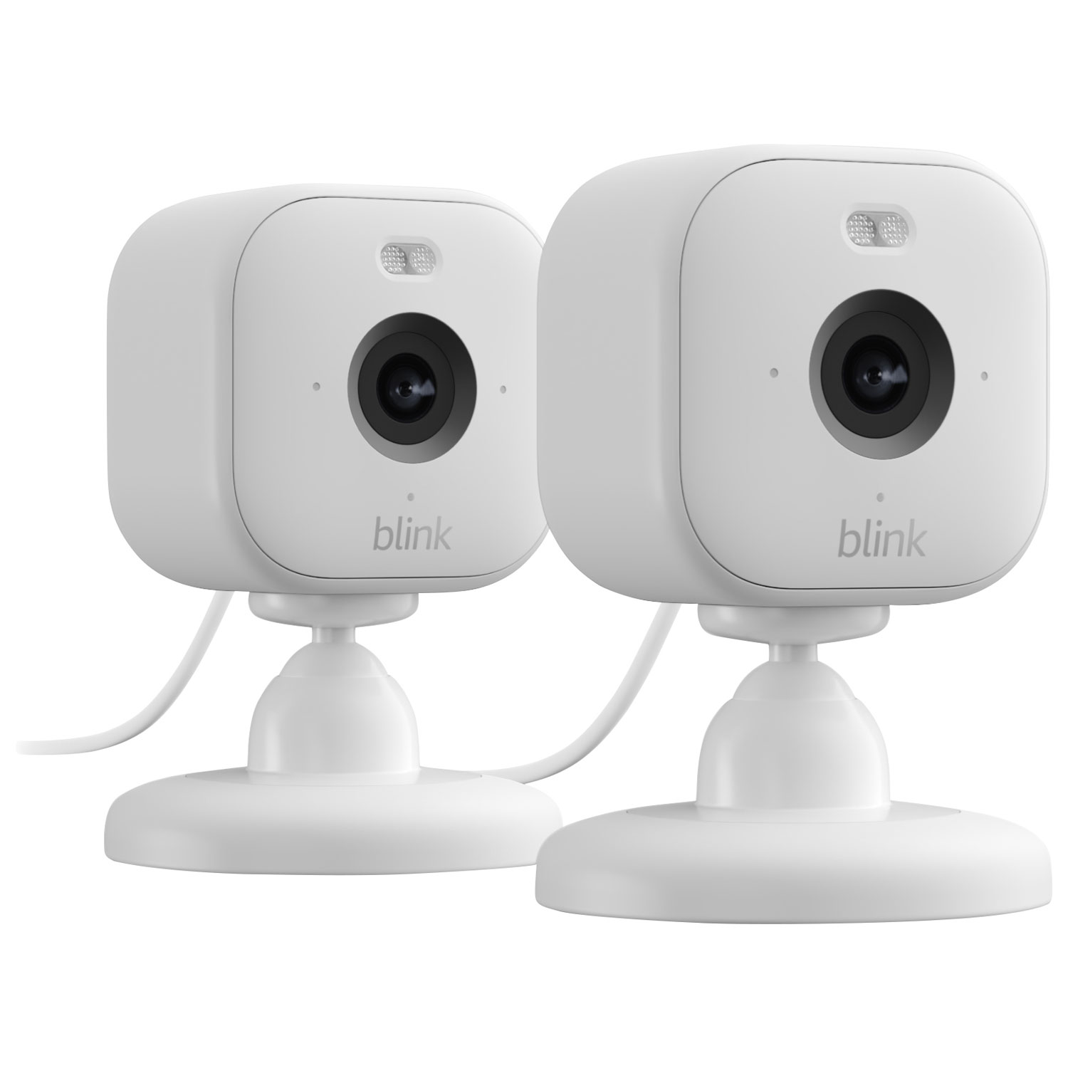 Blink Mini 2 Wi-Fi Indoor/Outdoor 1080p HD IP Camera - 2 Pack - White