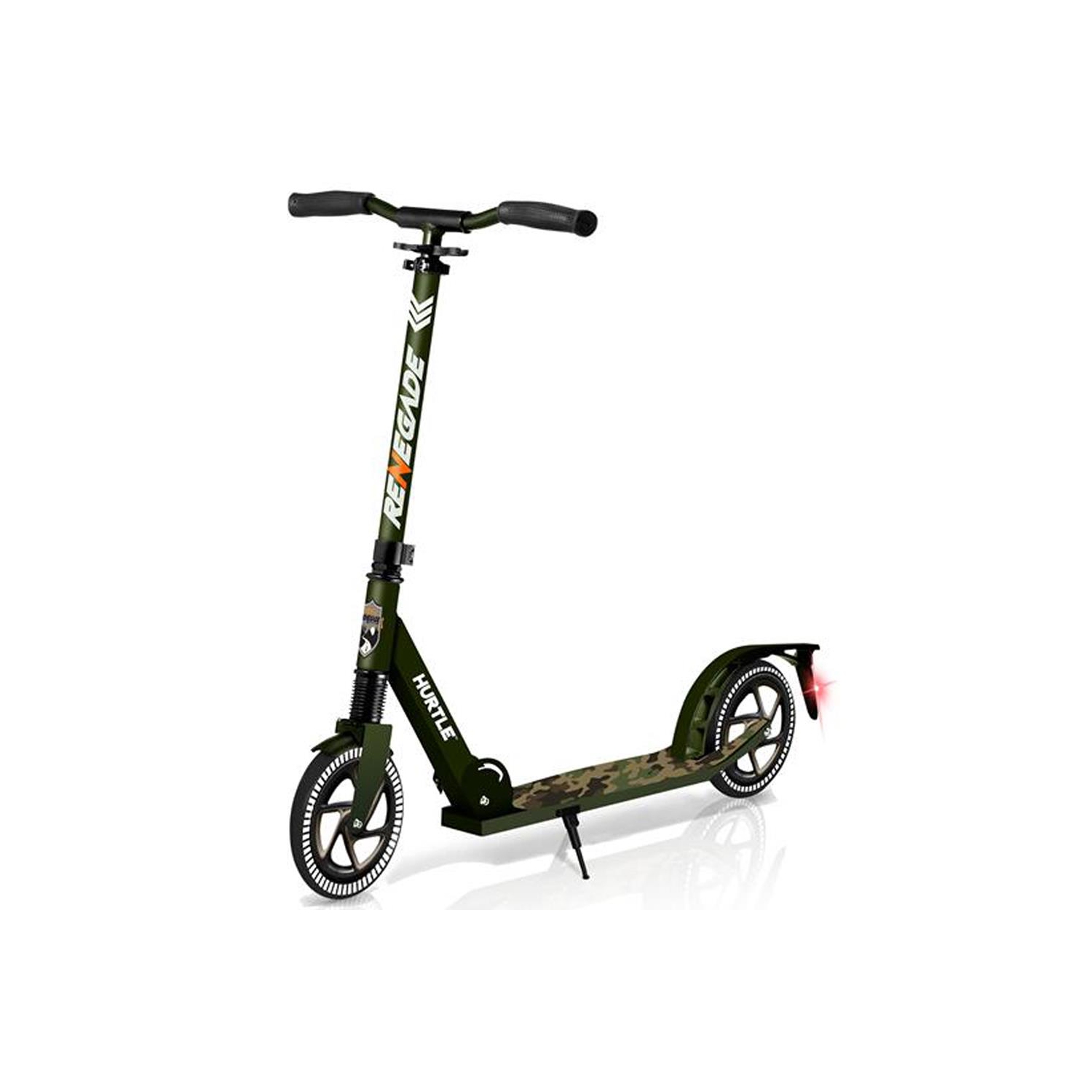 Lightweight and Foldable Kick Scooter - Adjustable Scooter for Teens and Adult, Alloy Deck with High Impact Wheels