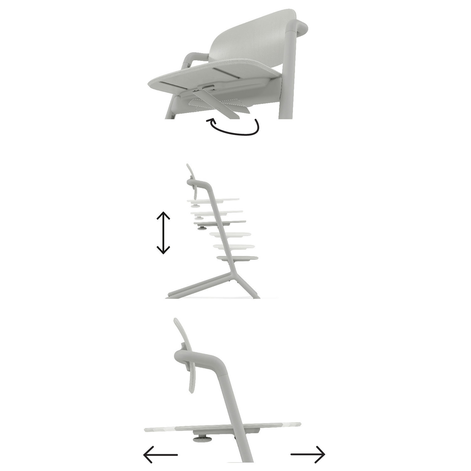 Cybex Lemo 2 High Chair - Suede Grey