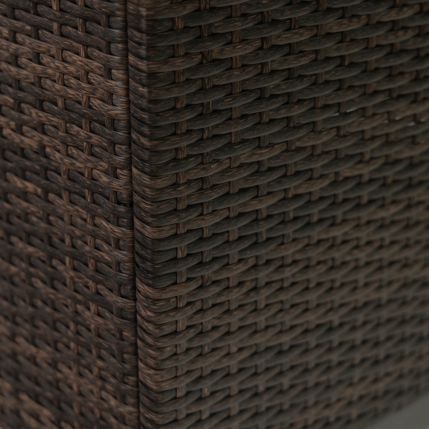 Deko Living 52 Inch Rectangular Outdoor Propane Gas Fire Pit Table 50,000 BTU Heater with Lava Rock Filler