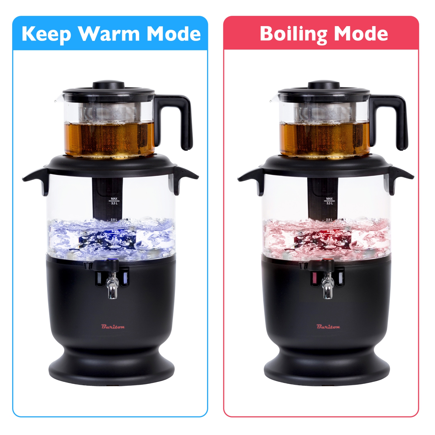 Bariton electric samovar Turkish style