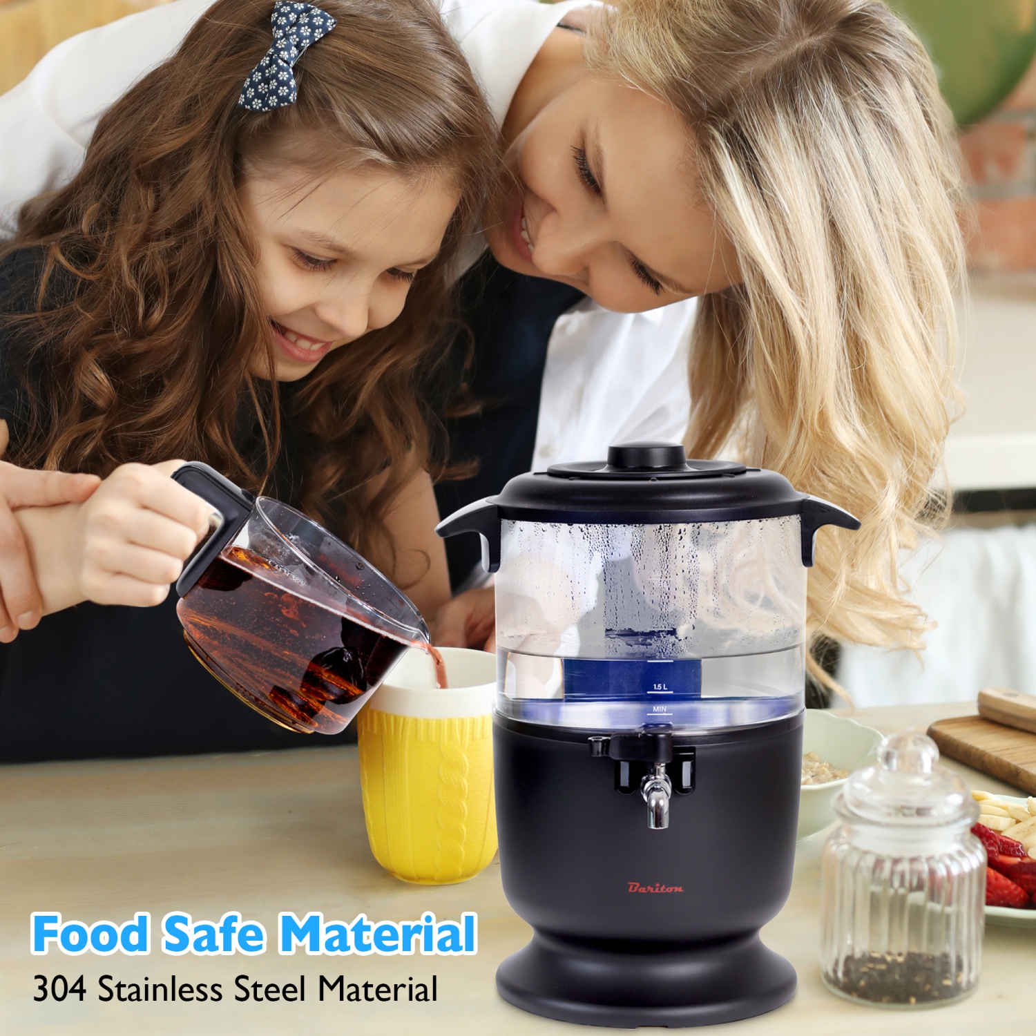 Bariton electric samovar Turkish style