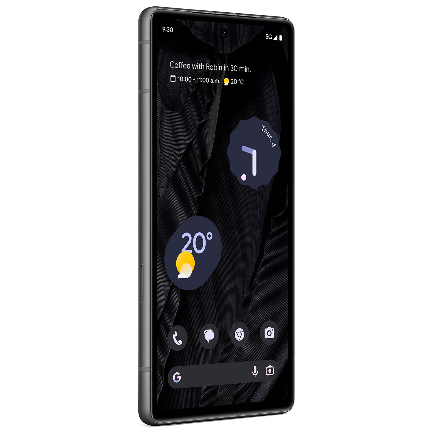 Pixel 7a de 128 Go de Google avec Fido - Anthracite - Financement mensuel