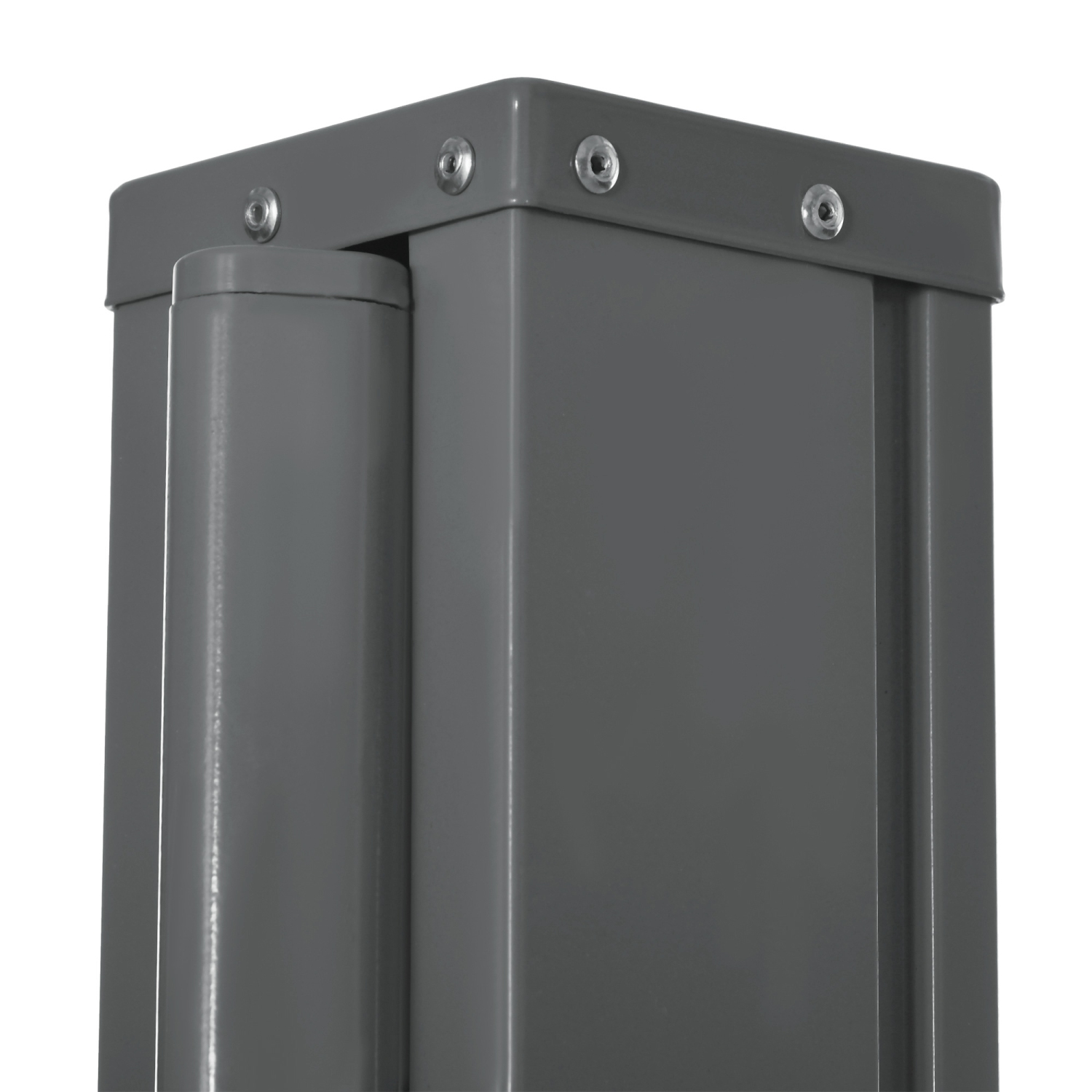 Outsunny 118" x 79" Retractable Side Awning Patio Outdoor Folding Privacy Screen with Resistance to UV Rays & Wind, Light Grey