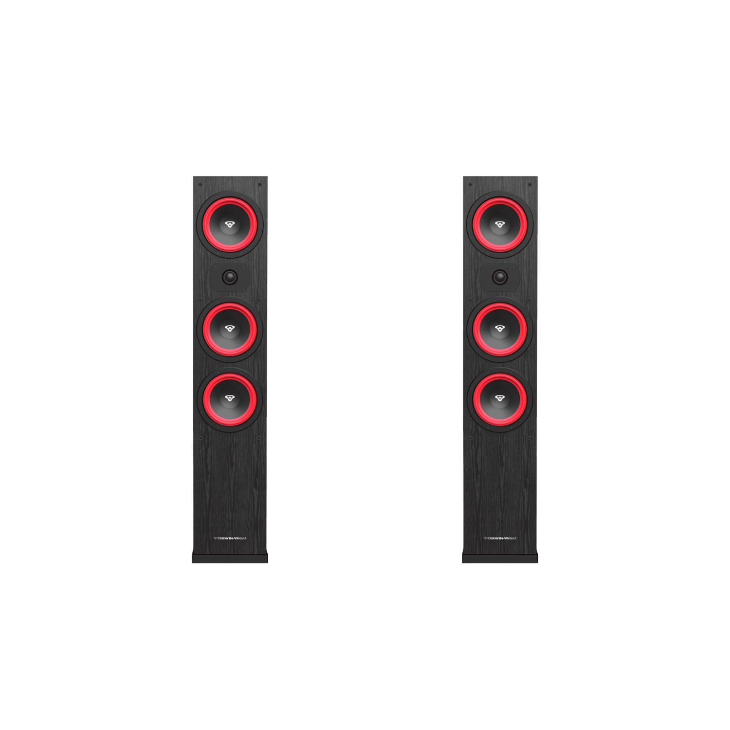 CERWIN VEGA LA-365B 6.5” 3-WAY TOWER SPEAKER (Pair)-Black