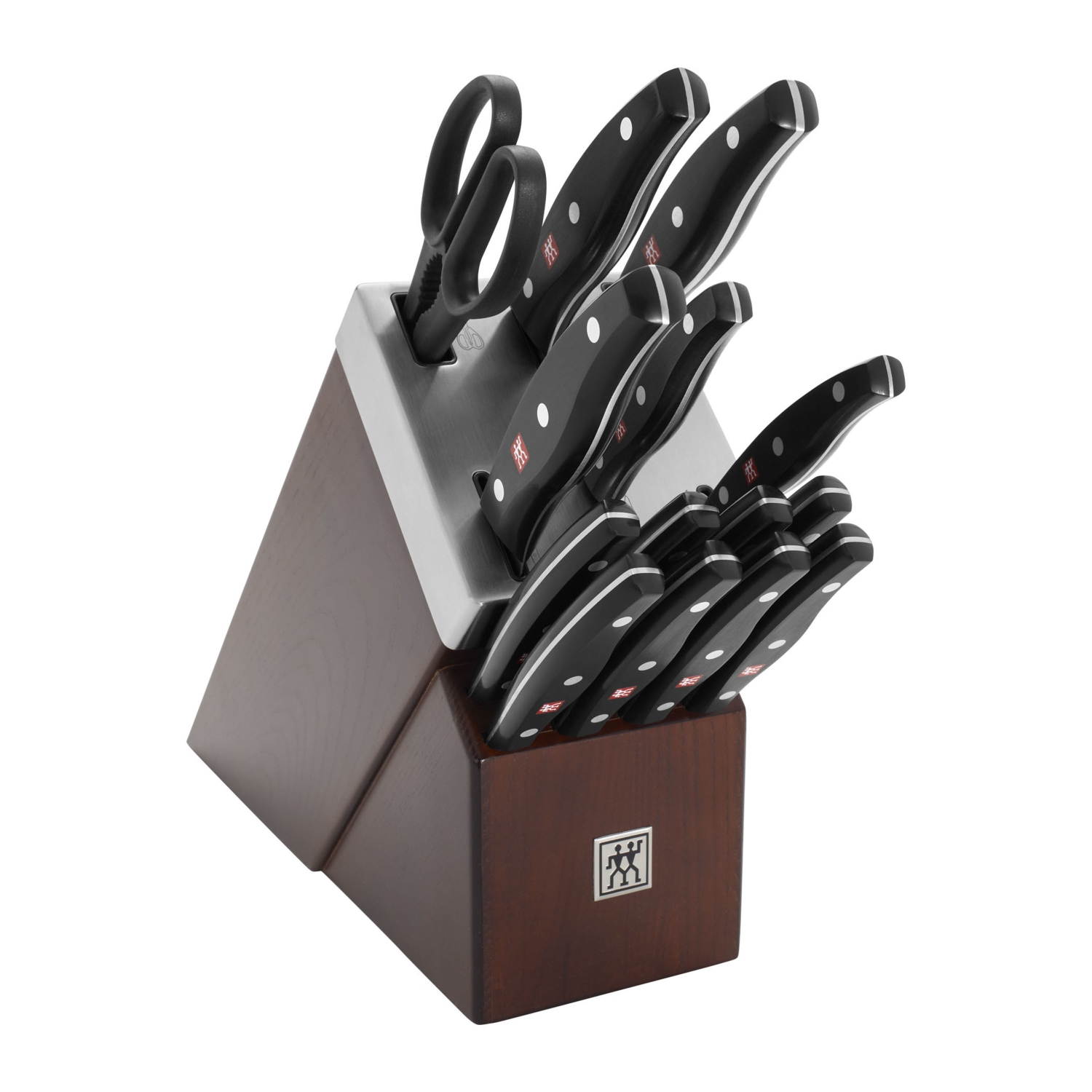 ZWILLING TWIN Signature – Ensemble de 15 blocs d'affûtage automatique, brun