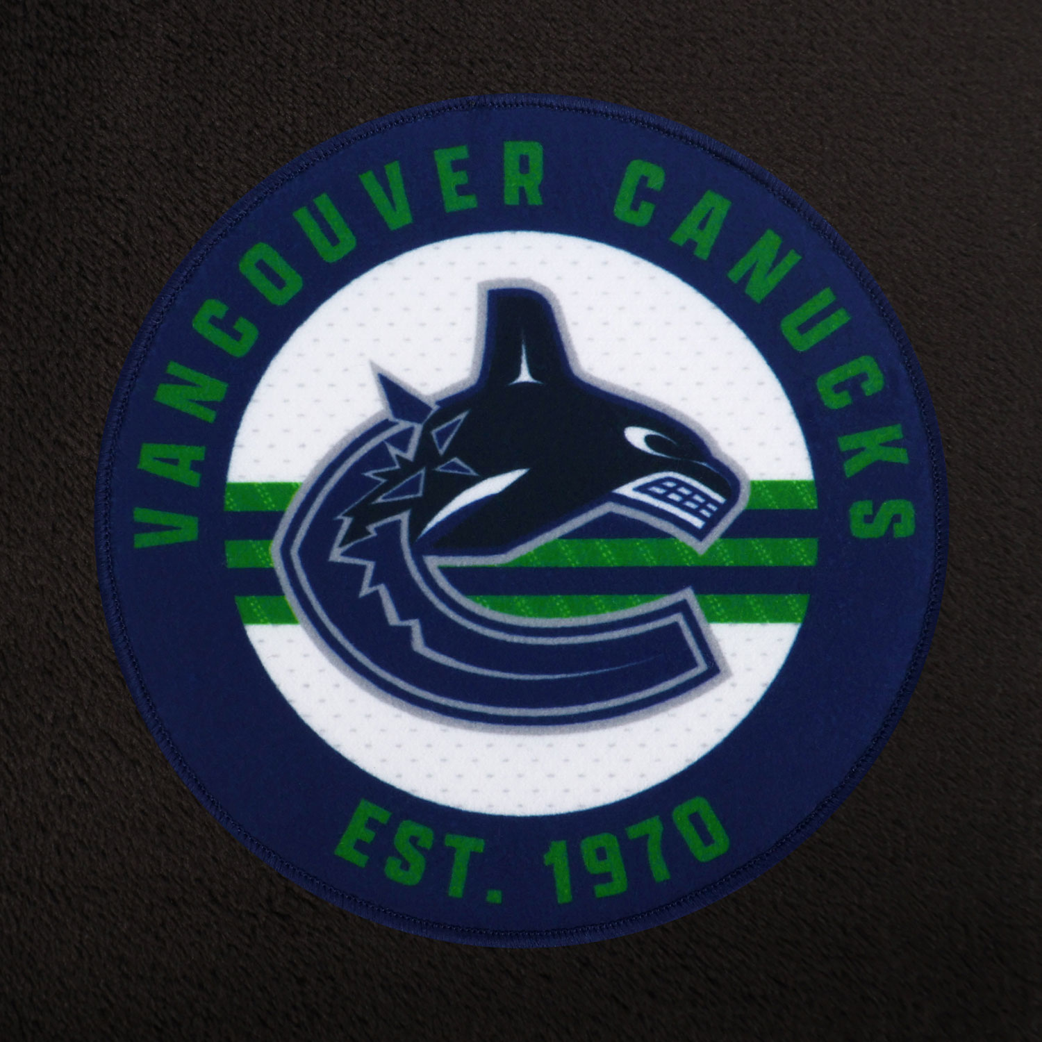 NHL Throw Blanket - Black - Vancouver Canucks