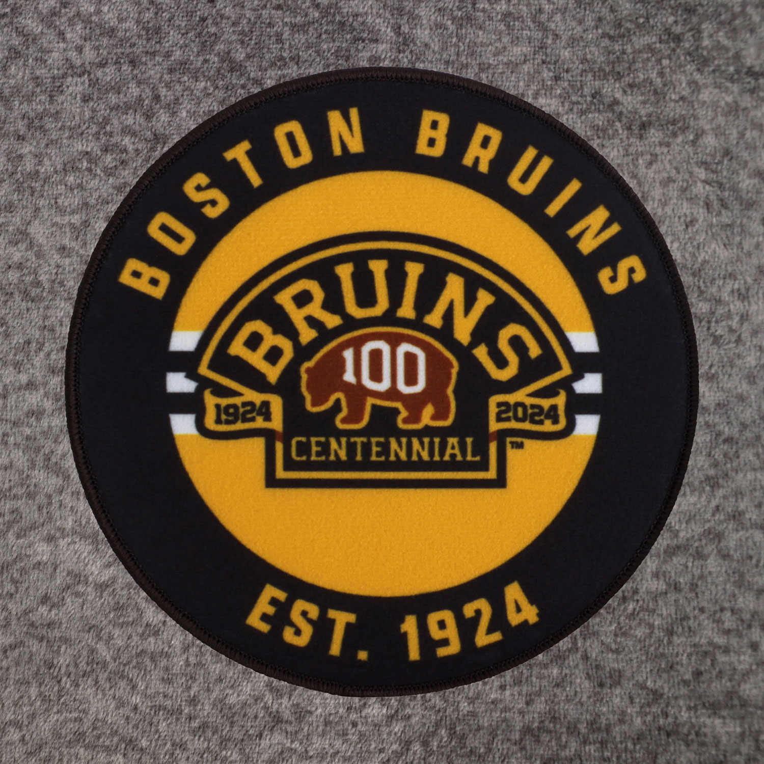 NHL Throw Blanket - Grey - Boston Bruin Centennial
