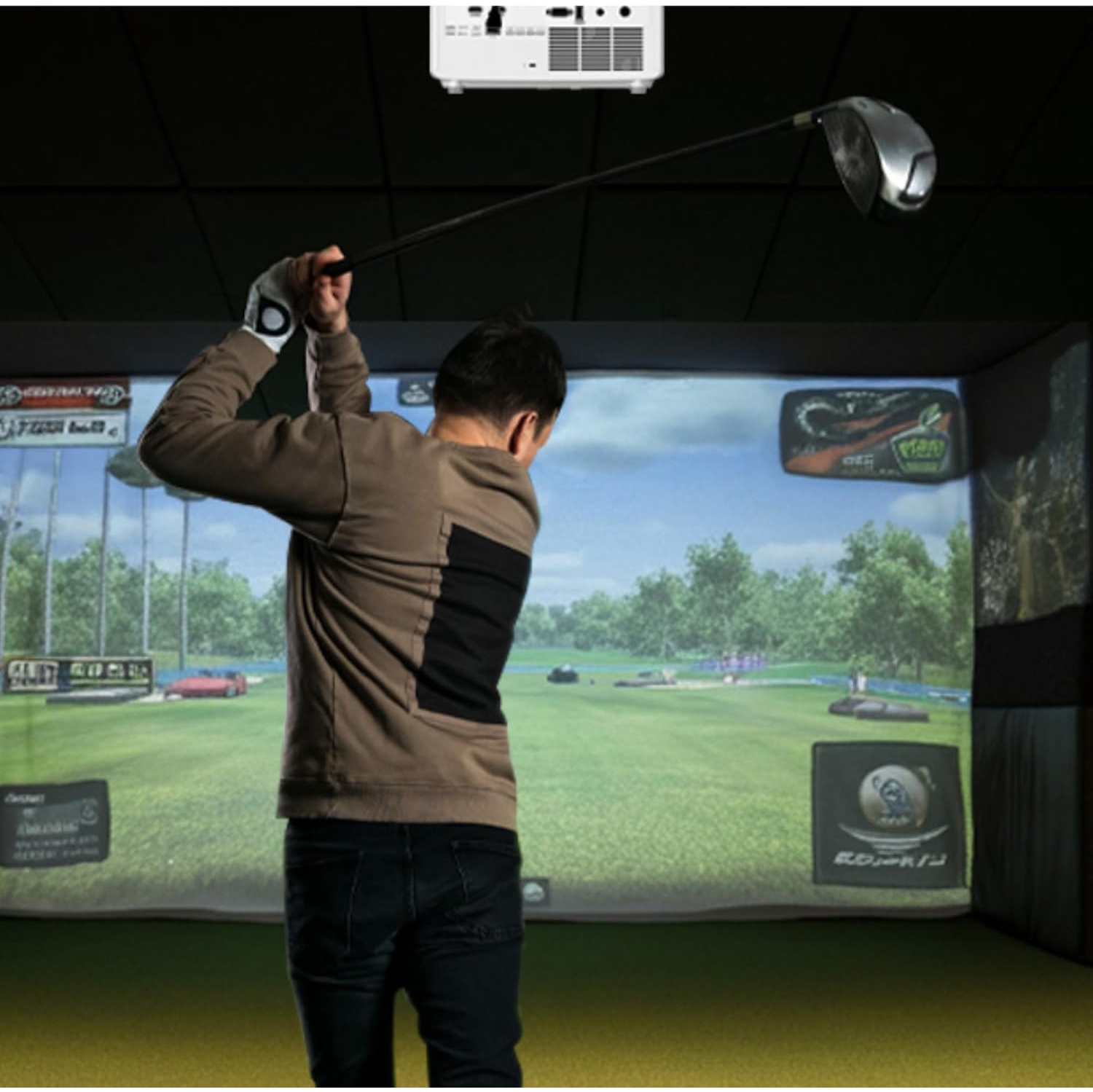 Projecteur laser HD intégrale à courte distance de projection GT2100HDR d'Optoma