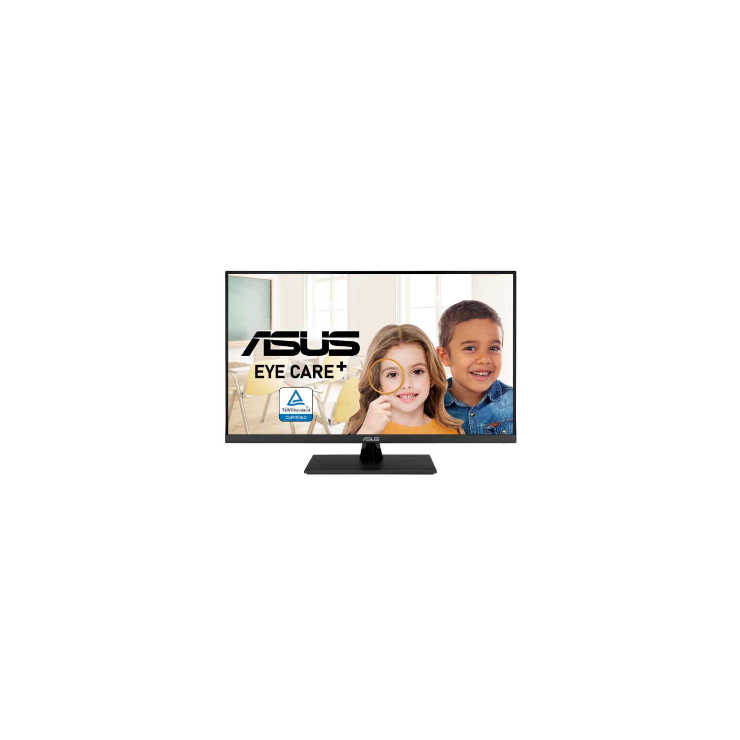 ASUS VP327Q 32" QHD IPS Monitor – Eye Care Technology, Frameless Design