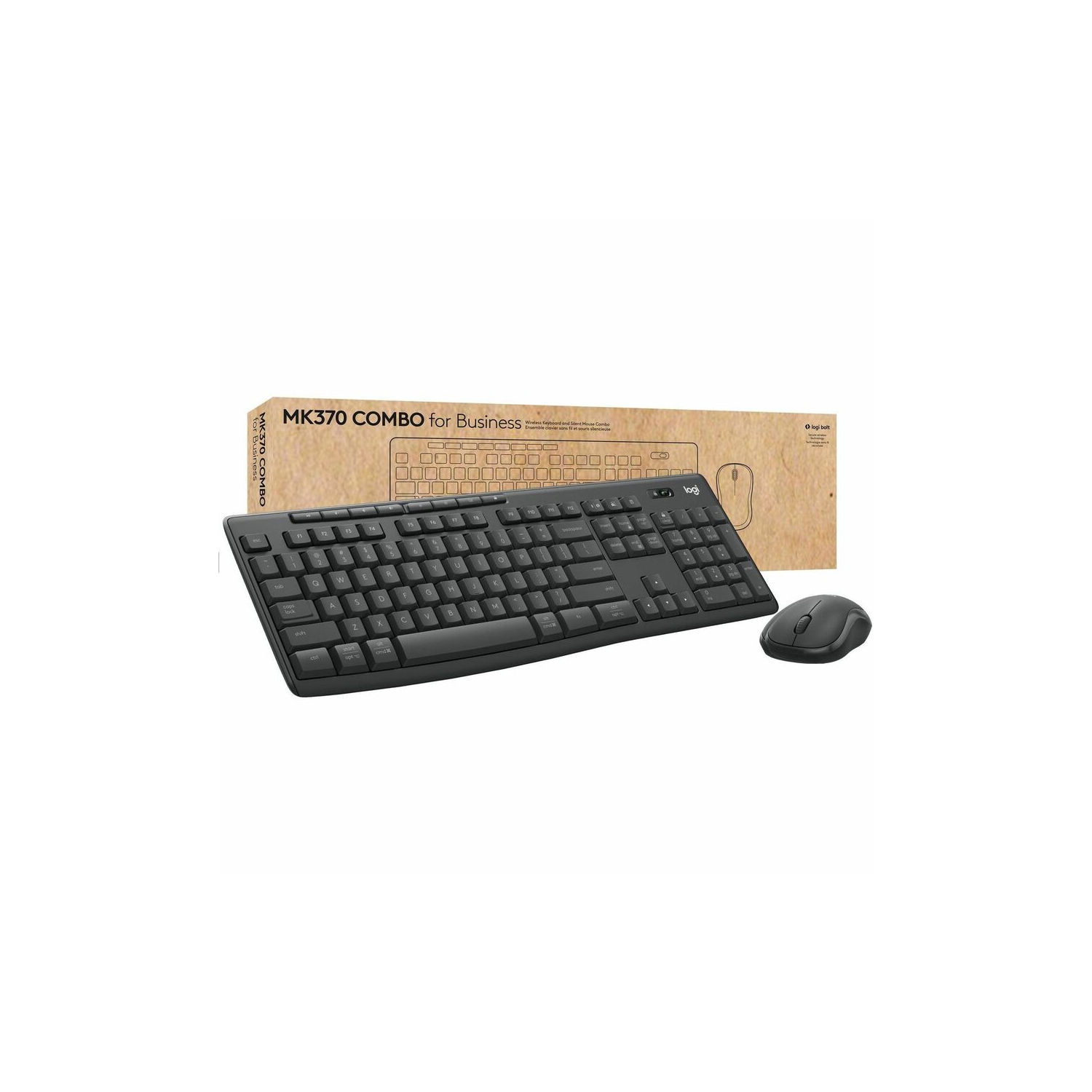Logitech MK370 MK370 Combo for Business Wireless Keyboard and Silent Mouse