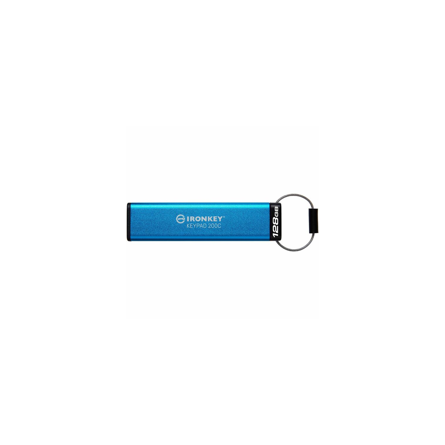 IronKey Keypad 200 128GB USB 3.2 Type C Flash Drive IKKP200C128GB