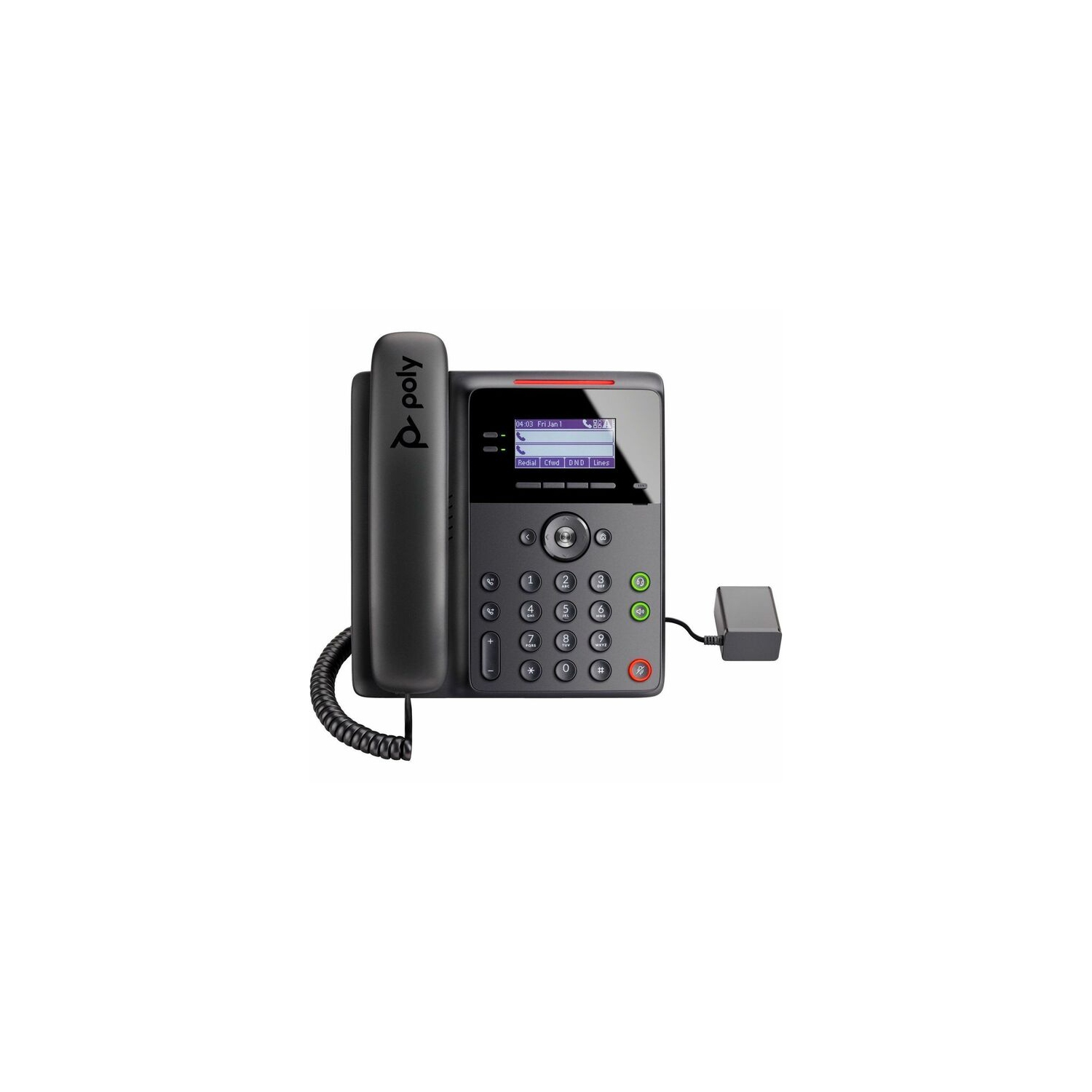 Poly B30 Edge B30 IP Phone and PoE-Enabled