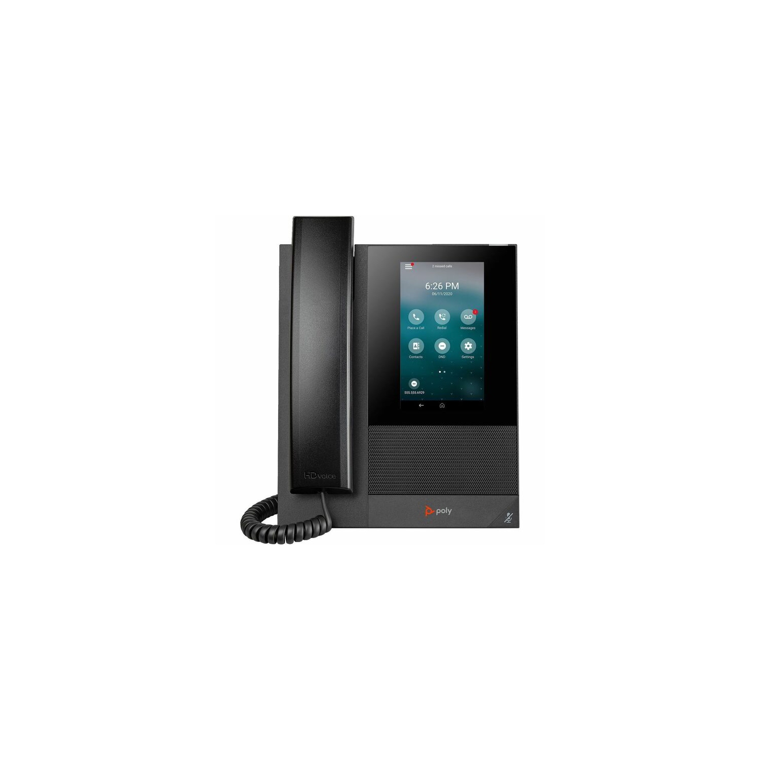 Poly CCX 400 CCX 400 Business Media Phone with Open SIP with Power Supply