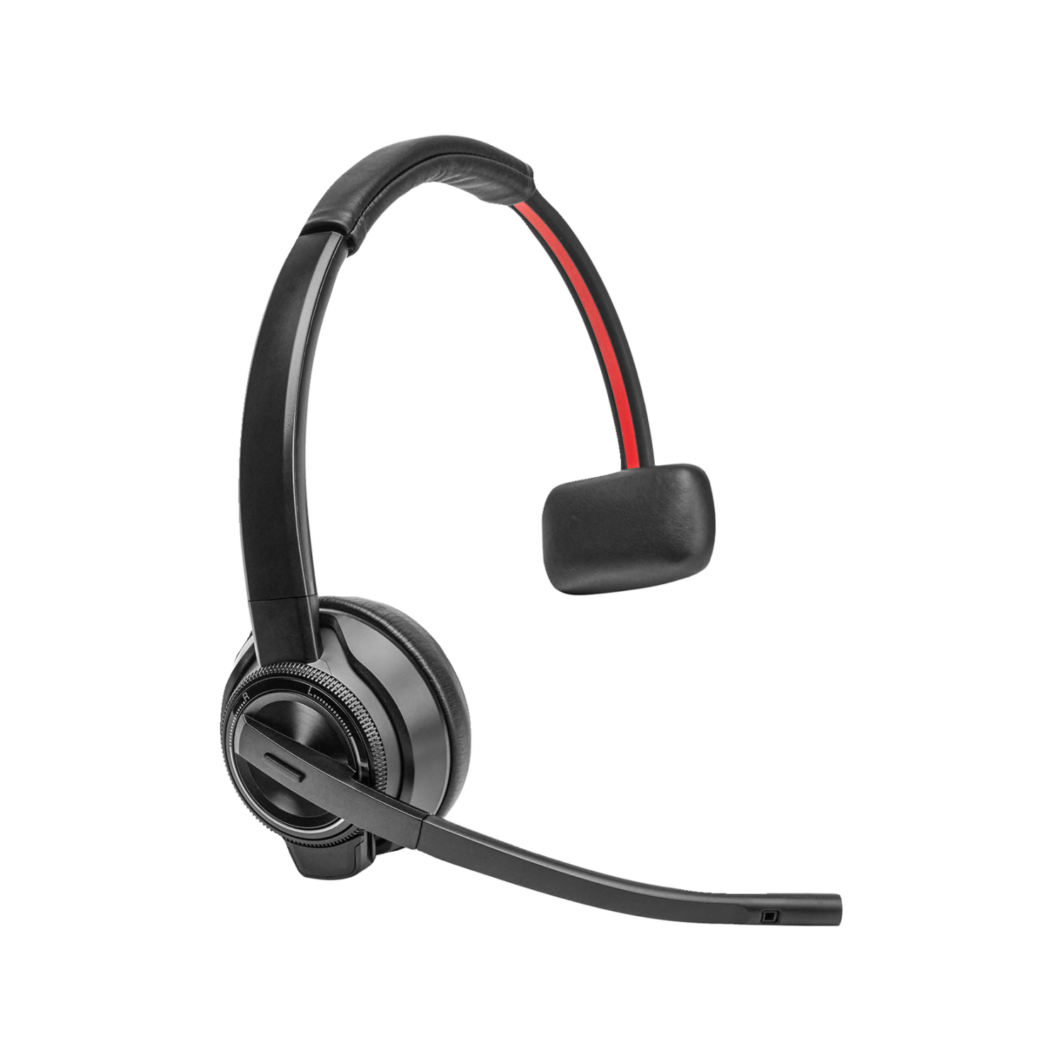 HPI Poly Savi 8410 On-Ear Noise Cancelling Wireless Bluetooth Headset with Mic - Black