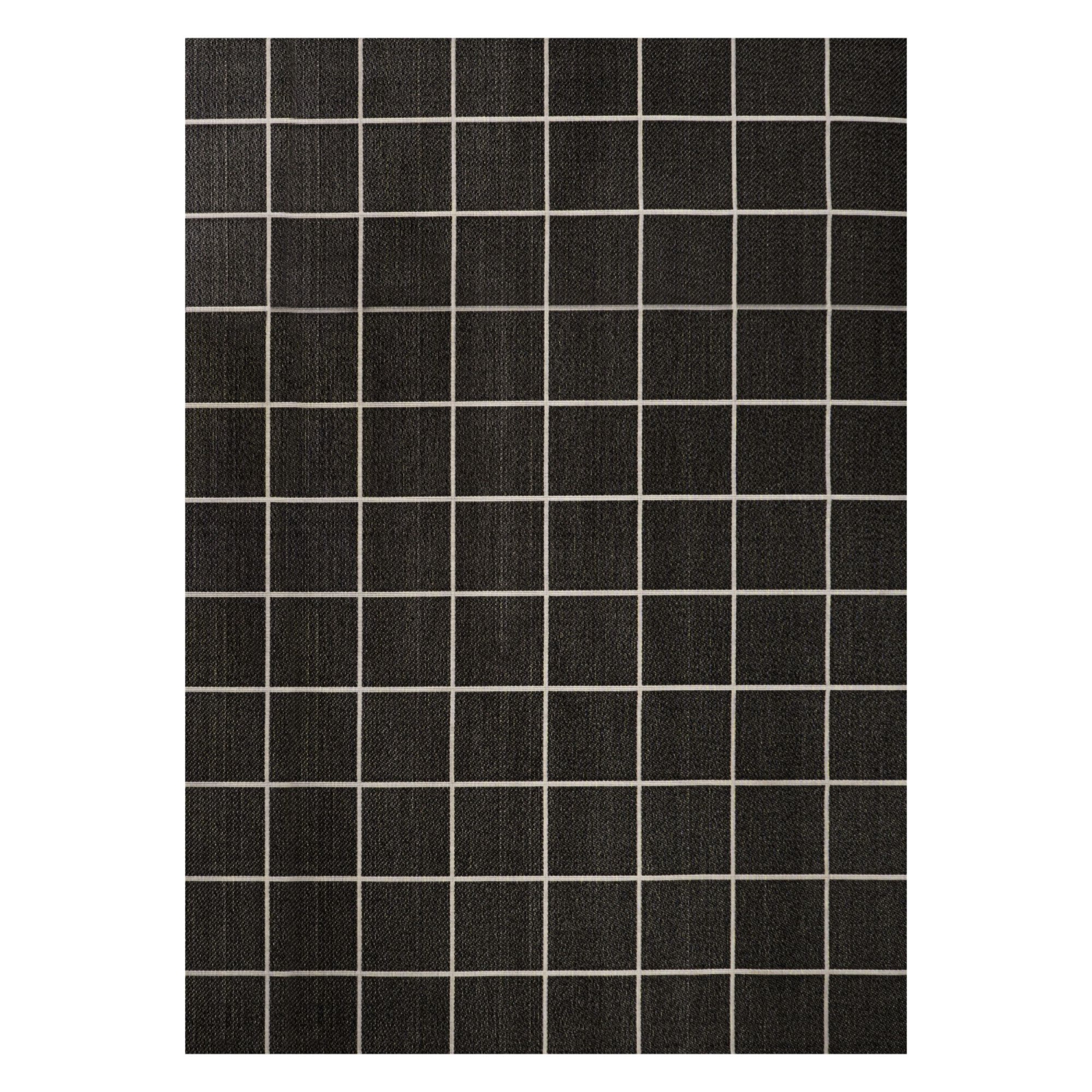 Grid Modern Squares Indoor/Outdoor Area Rug