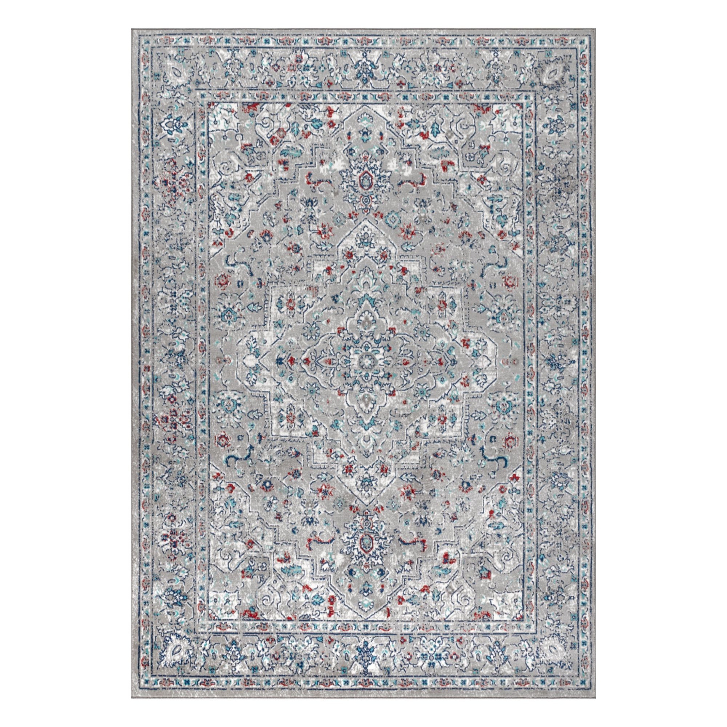 Sierra Modern Persian Vintage Medallion Area Rug