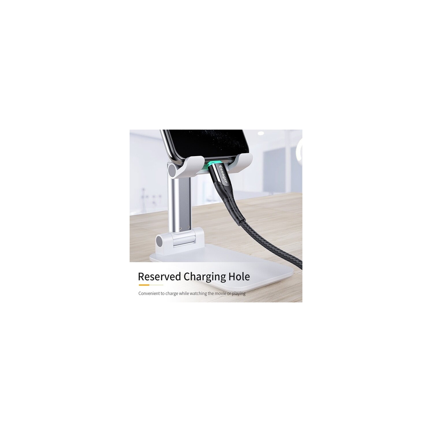 Universal Foldable Portable Telescopic Online Learning Live Streaming Desktop Stand Tablet Phone Holder for Tablet Phone