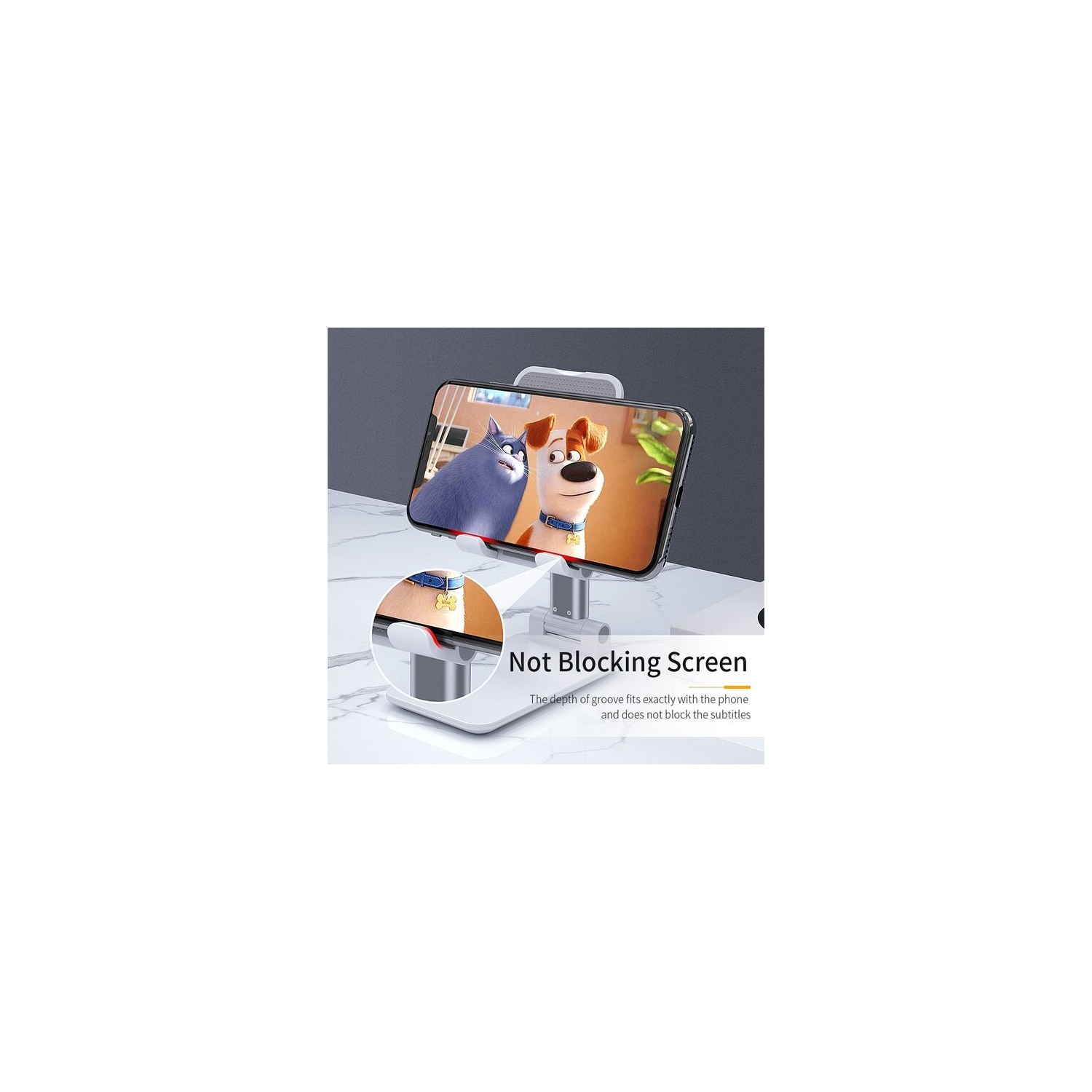 Universal Foldable Portable Telescopic Online Learning Live Streaming Desktop Stand Tablet Phone Holder for Tablet Phone