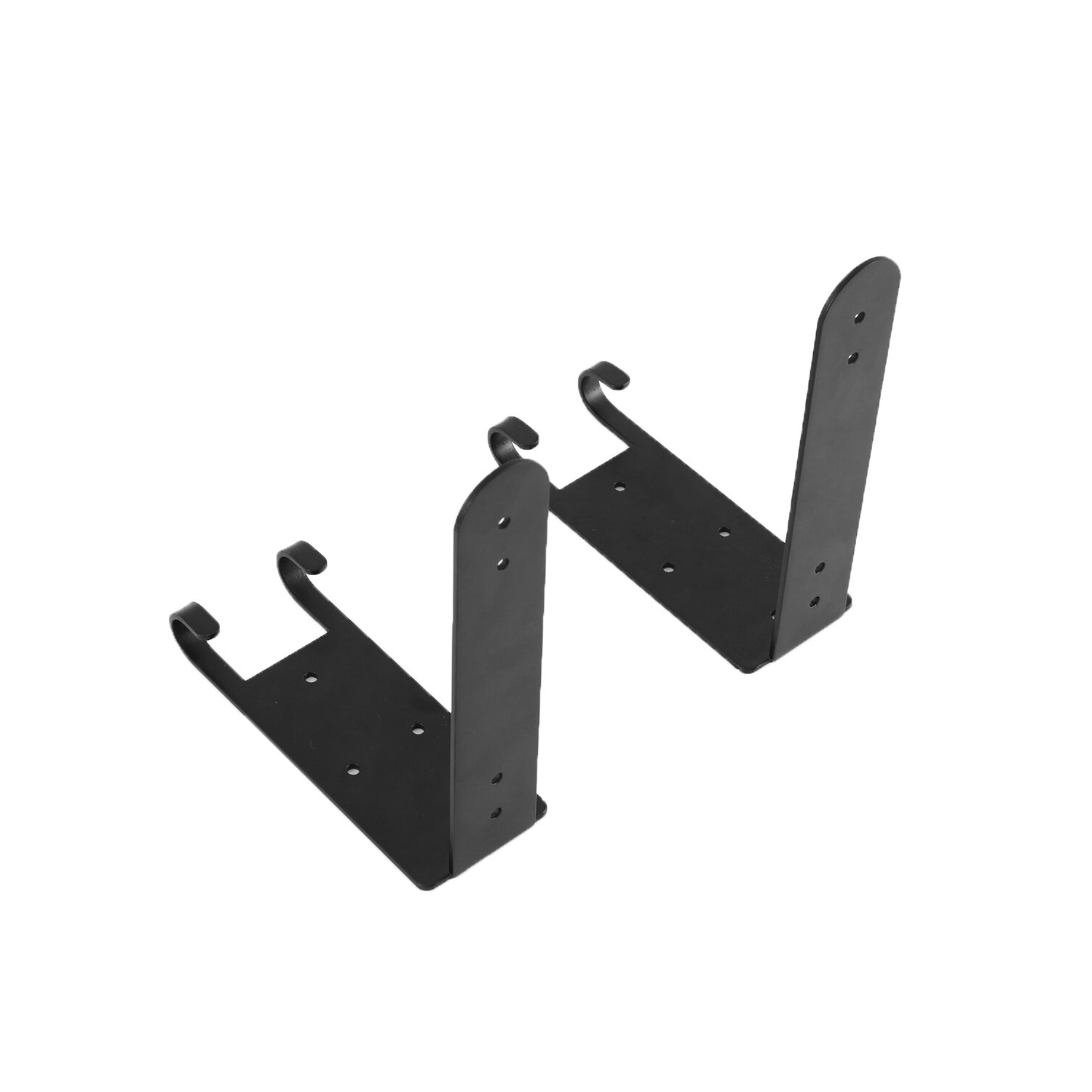 AGSIVO 4pcs Vintage with Hook Wall Mounted Floating Hanging Shelf Board Support Holder