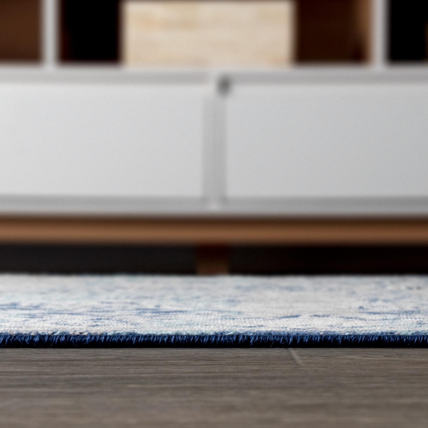 Tapis décoratif perse Vintage Medallion moderne