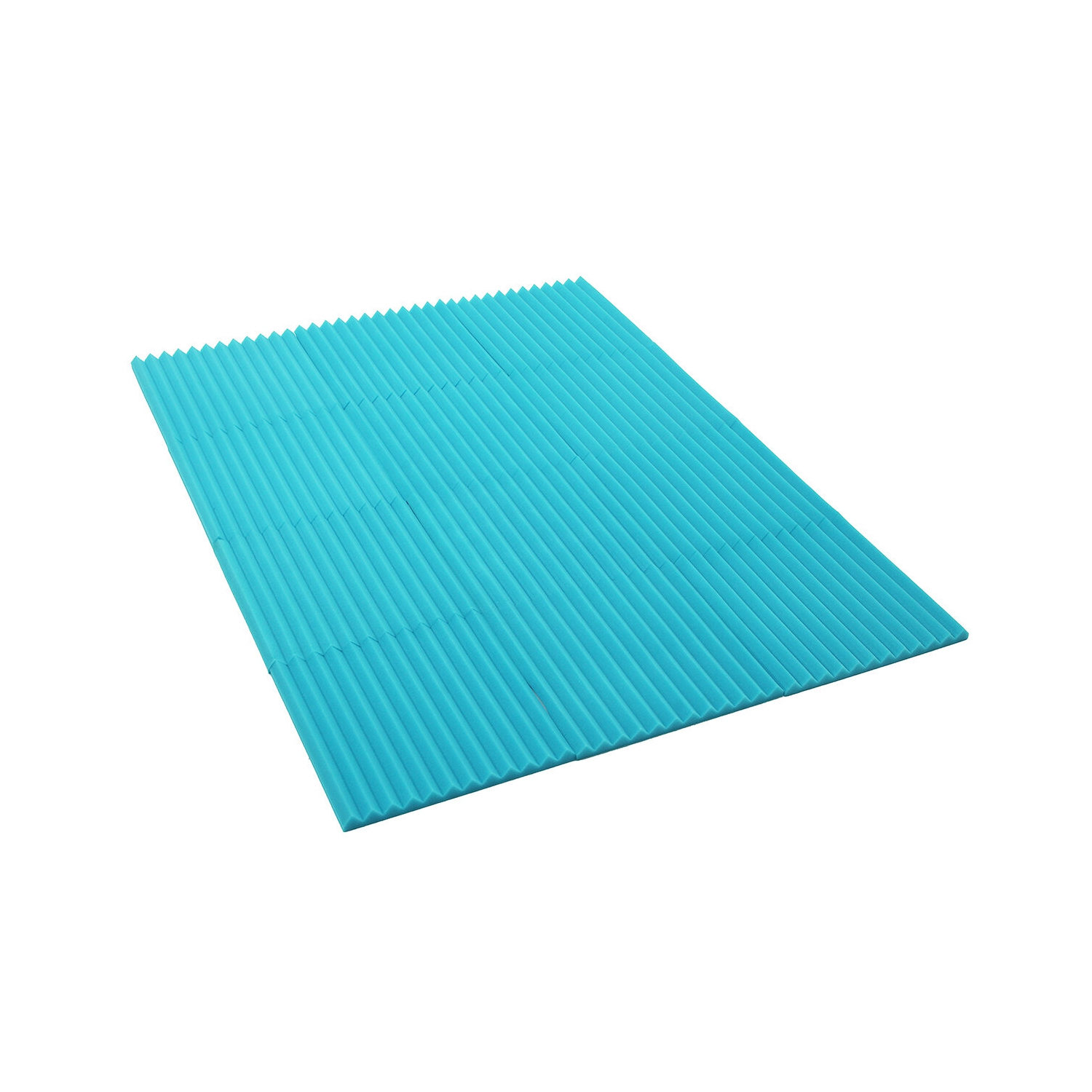 12Pcs panneaux en mousse acoustique Wedge 25&nbsp;mm mousse à l'épreuve du bruit traitement des carreaux de studio pièce