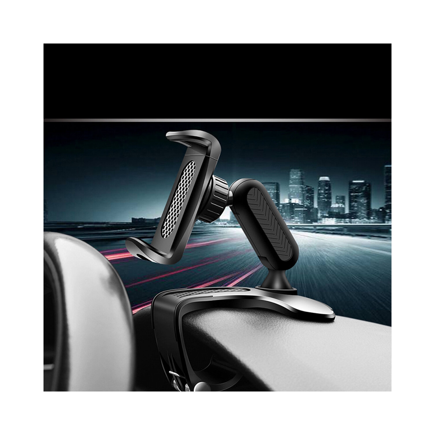 360Rotation Car Mobile Phone Holder Car Sun Visor Dashboard Mobile Phone Holder