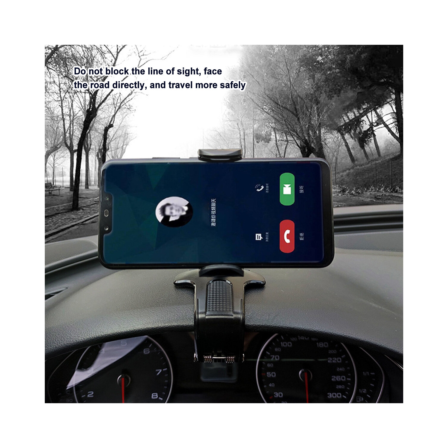360Rotation Car Mobile Phone Holder Car Sun Visor Dashboard Mobile Phone Holder