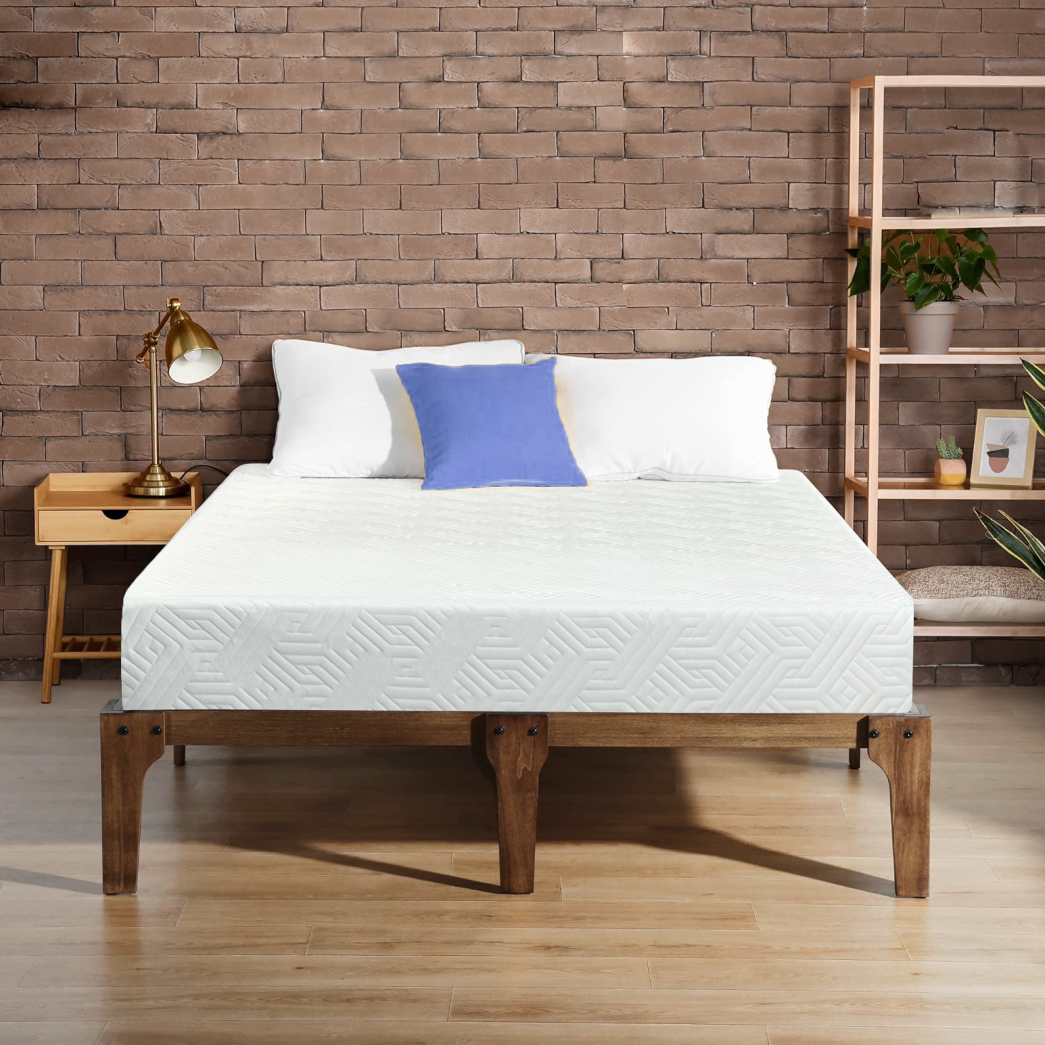 (Seulement chez Best Buy) 7 Matelas deux places/deux places avec gel infusé LuminaSleep de ViscoLogic | Matelas mi-ferme Sleep and Pressure Relief |