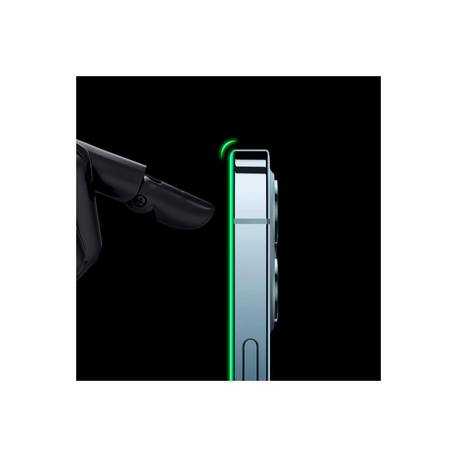 BlitzWolfBW-AY4 9H 0,25&nbsp;mm HD anti-explosion anti-rayure colle intégrale 3D Full Cover Protecteur d'écran en verre trempé pour iPhone 12 mini