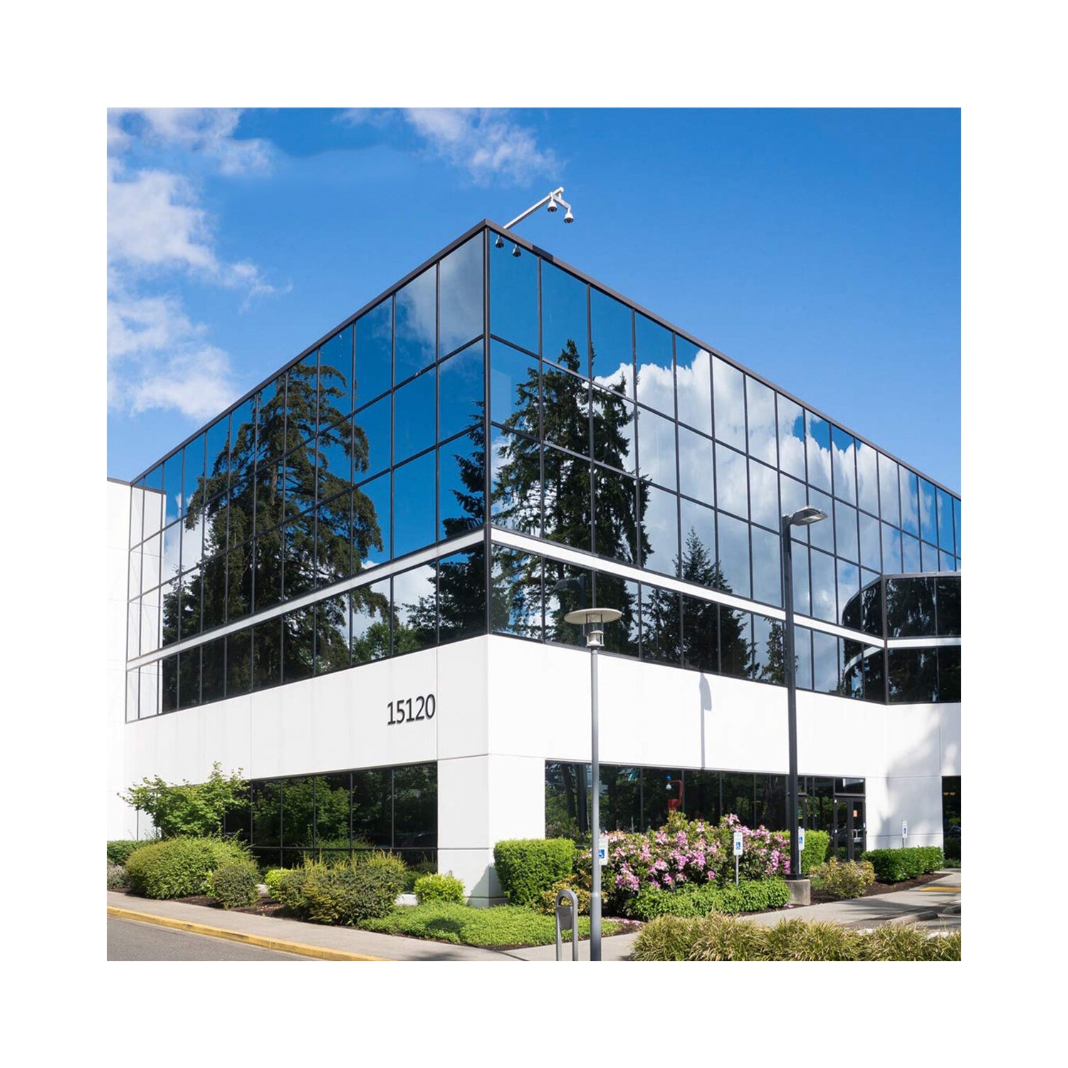 Window Tint Film Anti UV PVC Glass Heat Dissipation Privacy Protective Film