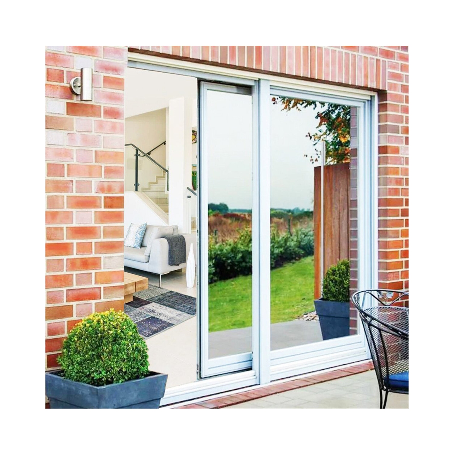 Window Tint Film Anti UV PVC Glass Heat Dissipation Privacy Protective Film