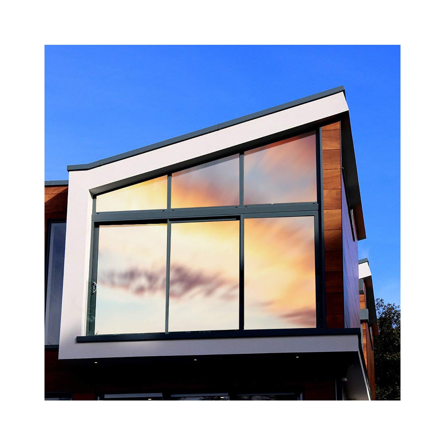 Window Tint Film Anti UV PVC Glass Heat Dissipation Privacy Protective Film