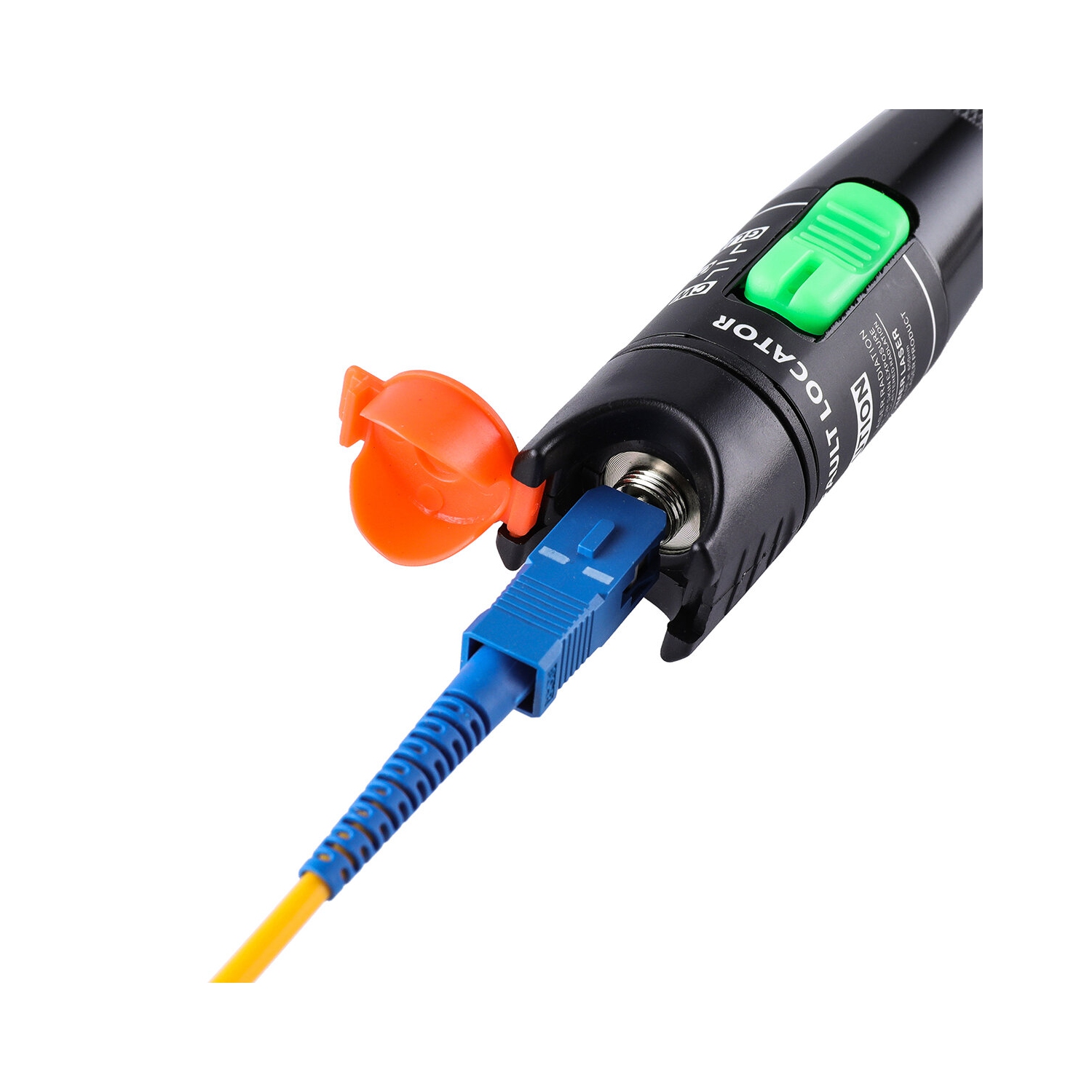 30mW 30&nbsp;km détecteur optique de défaut visuel de câble de fibre optique pour télécommunications CATV avec connecteur 1,25&nbsp;mm FC ou