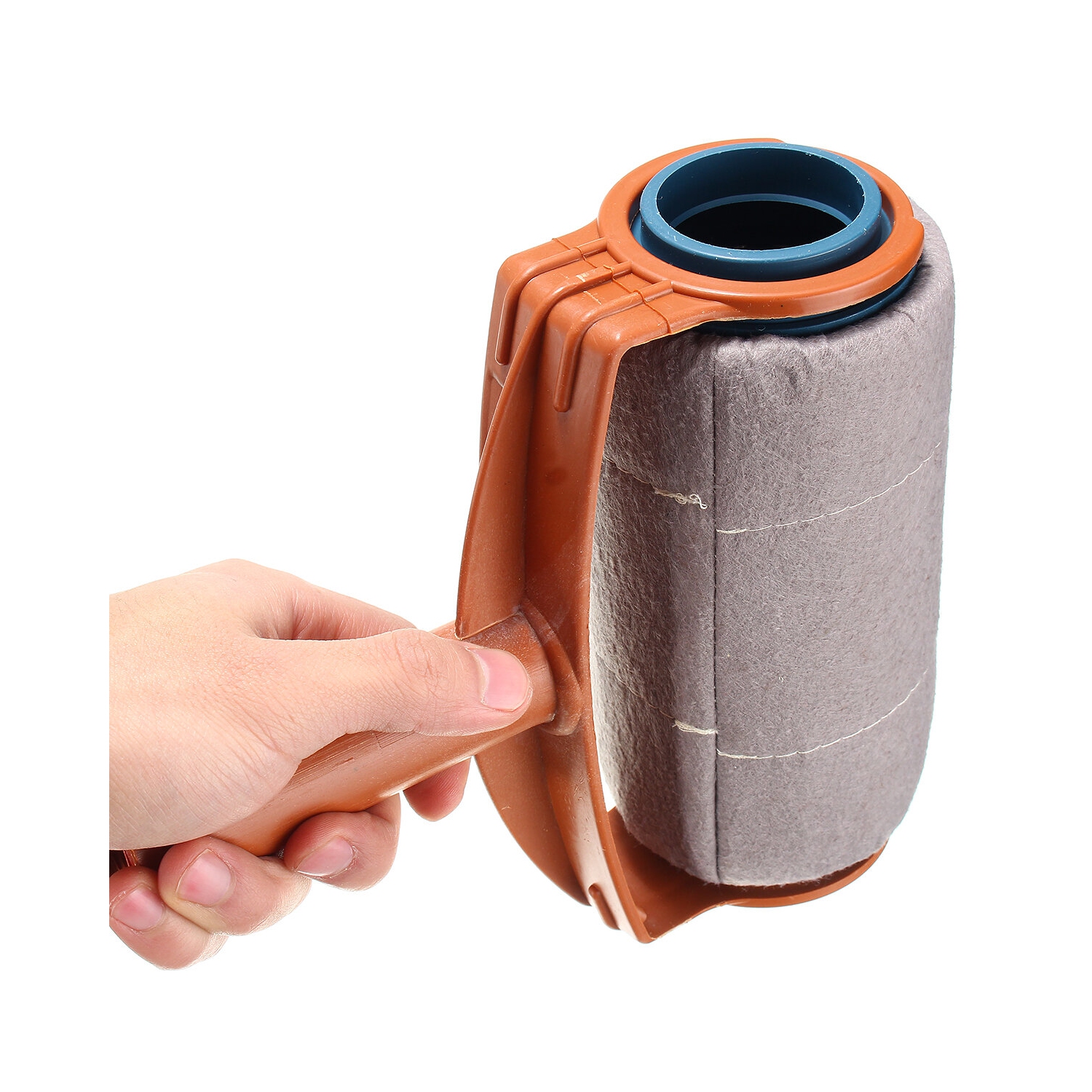 6 PCS Paint Roller Professional Paintbrush Flocked Edger Easy Room Wall Painting Tools