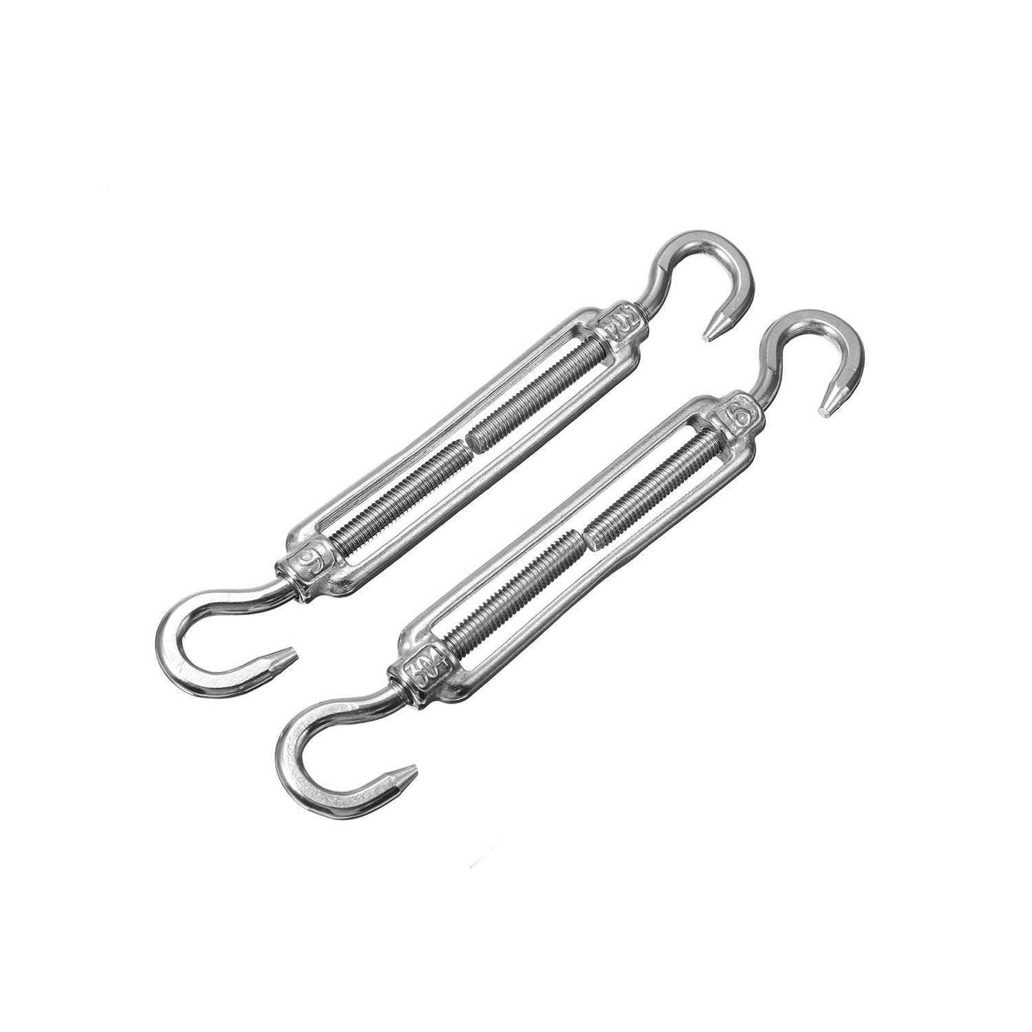 24pcs Accessoires pour voile d'ombrage pour remplacement de voile d'ombrage rectangulaire ou carré