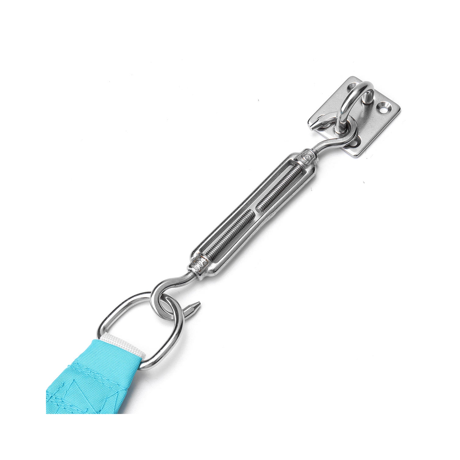 24pcs Accessoires pour voile d'ombrage pour remplacement de voile d'ombrage rectangulaire ou carré