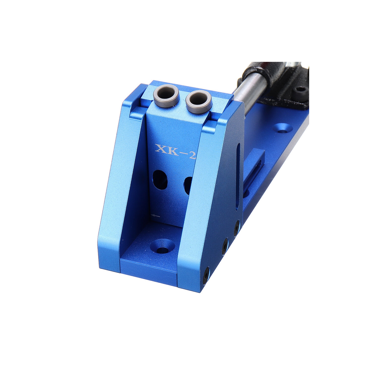 Mettre à niveau les colliers à bascule en bois de gabarit à trou de poche XK-2 avec l'ensemble de perçage de trous de perforateur de perçage de