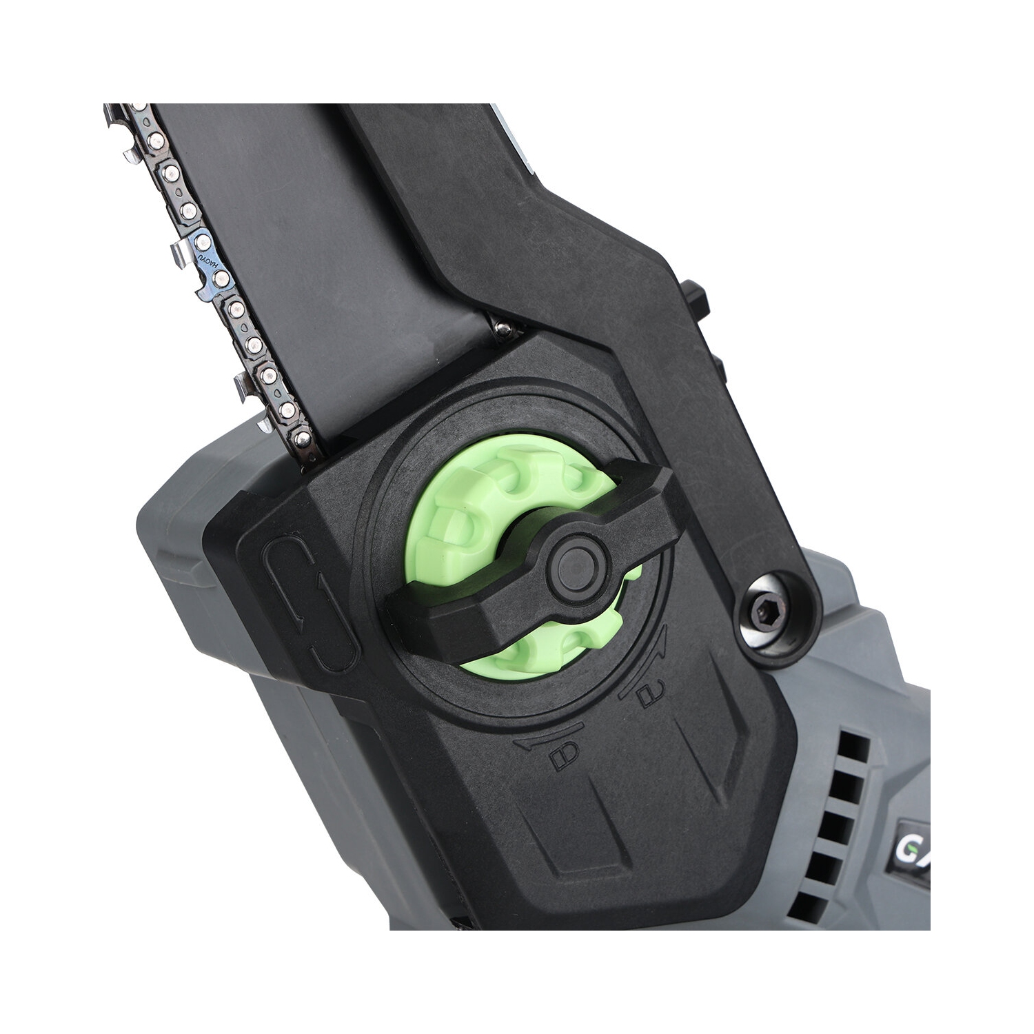 GARDSURE Mini Chainsaw 6 inch Electric Chainsaw Cordless Brushless Motor Chainsaw with 2 Pack 20V 2.0Ah Li-ion Batteries Chainsaw for Tree Branch