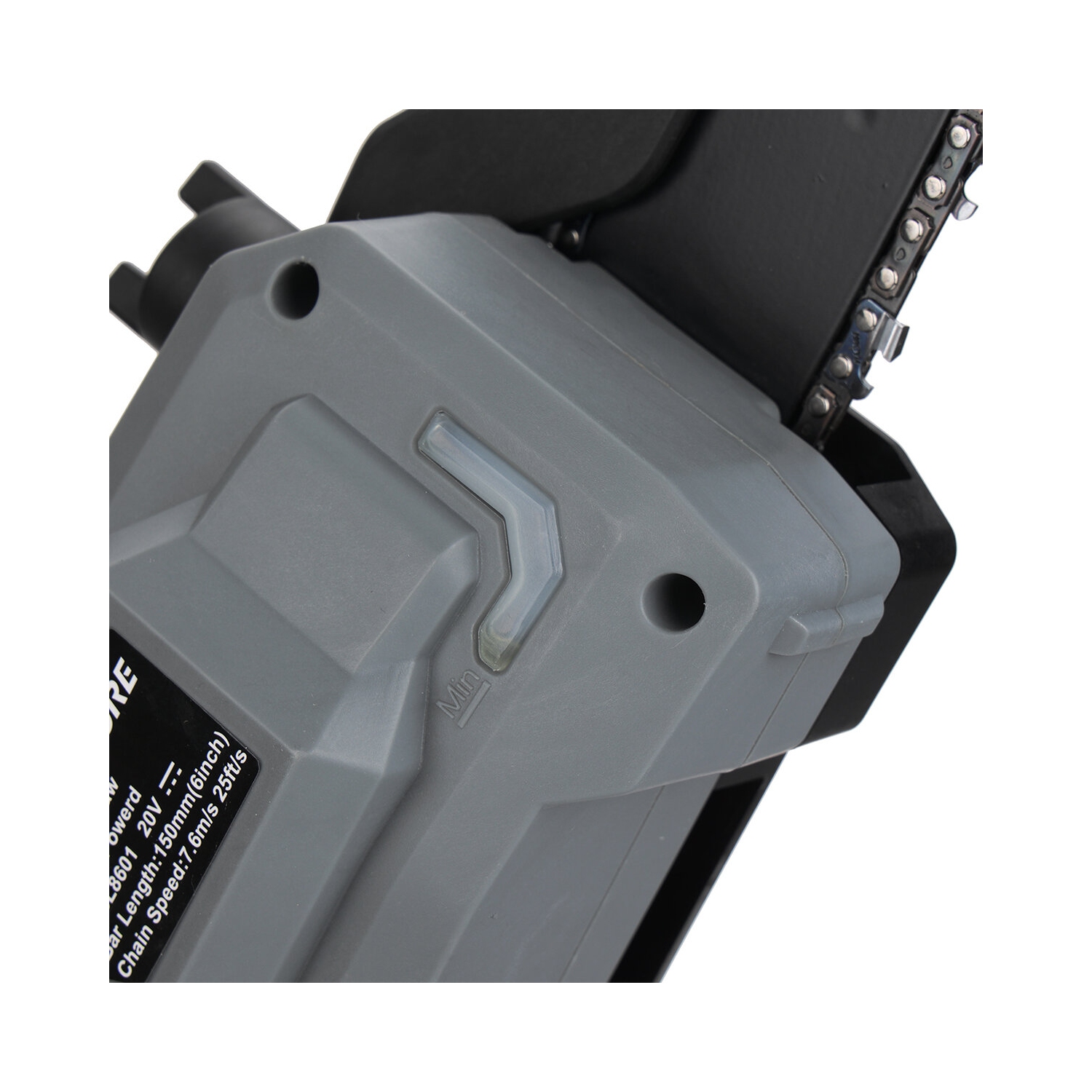 GARDSURE Mini Chainsaw 6 inch Electric Chainsaw Cordless Brushless Motor Chainsaw with 2 Pack 20V 2.0Ah Li-ion Batteries Chainsaw for Tree Branch