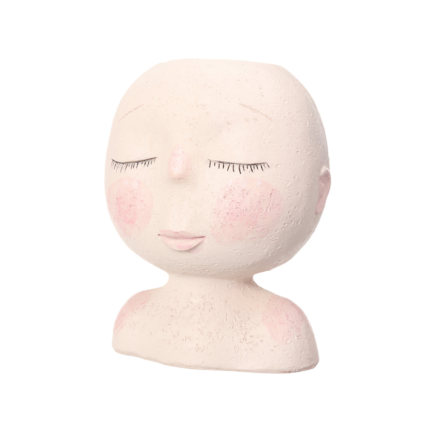 Ornement pot géant de fleurs en forme de poupée nordique vase en forme de pot en forme de fleur décor décoration de vase en forme de tête