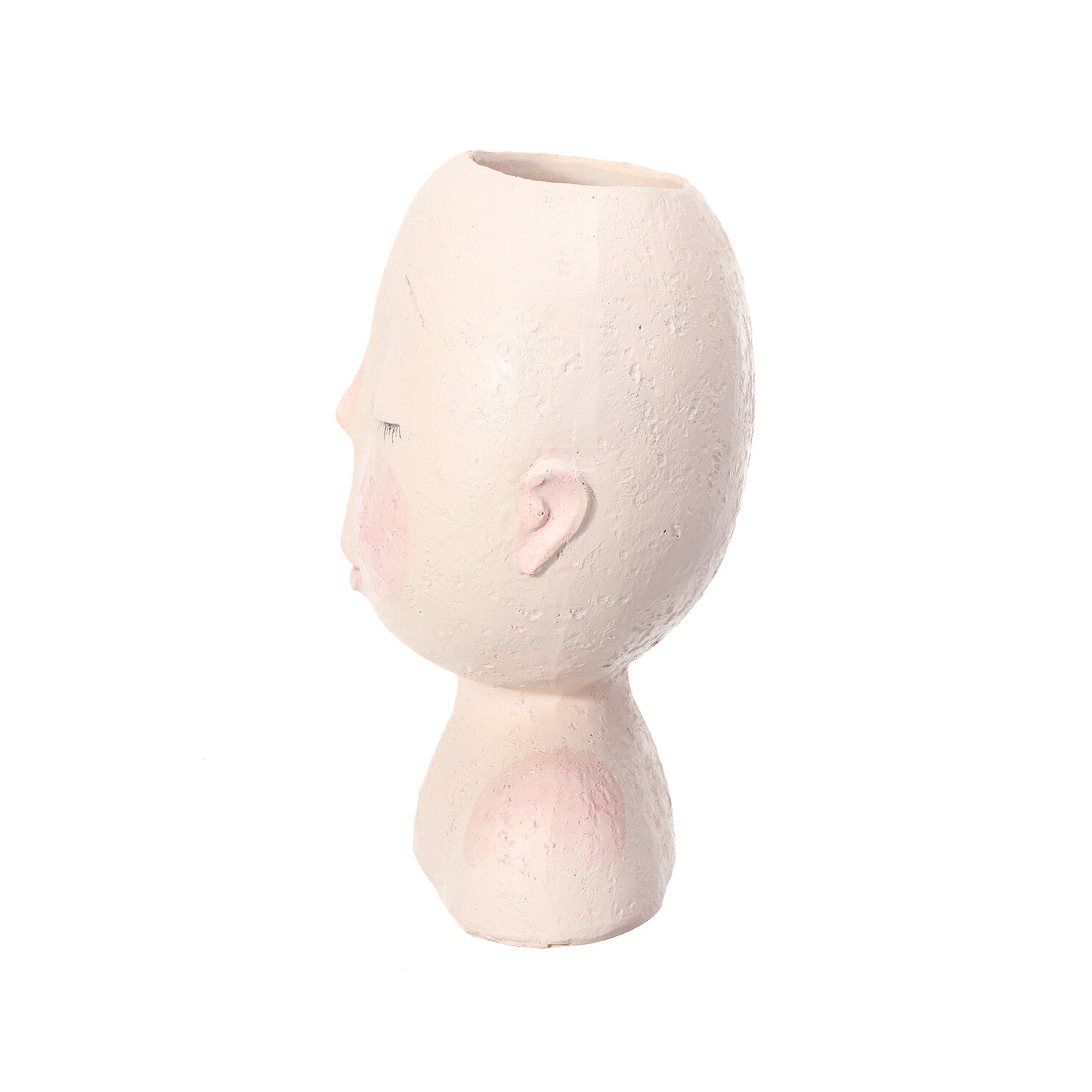 Ornement pot géant de fleurs en forme de poupée nordique vase en forme de pot en forme de fleur décor décoration de vase en forme de tête