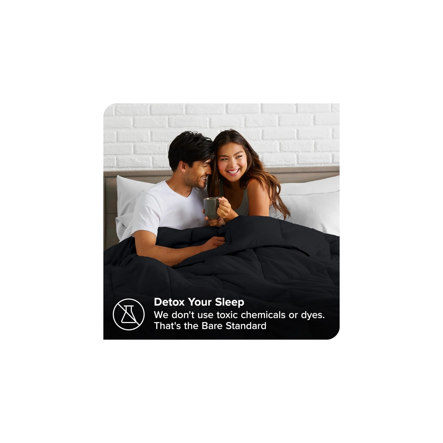 Ensemble de douillette Premium 1800 - Grand lit en duvet d'oie - très doux - toute saison chaude