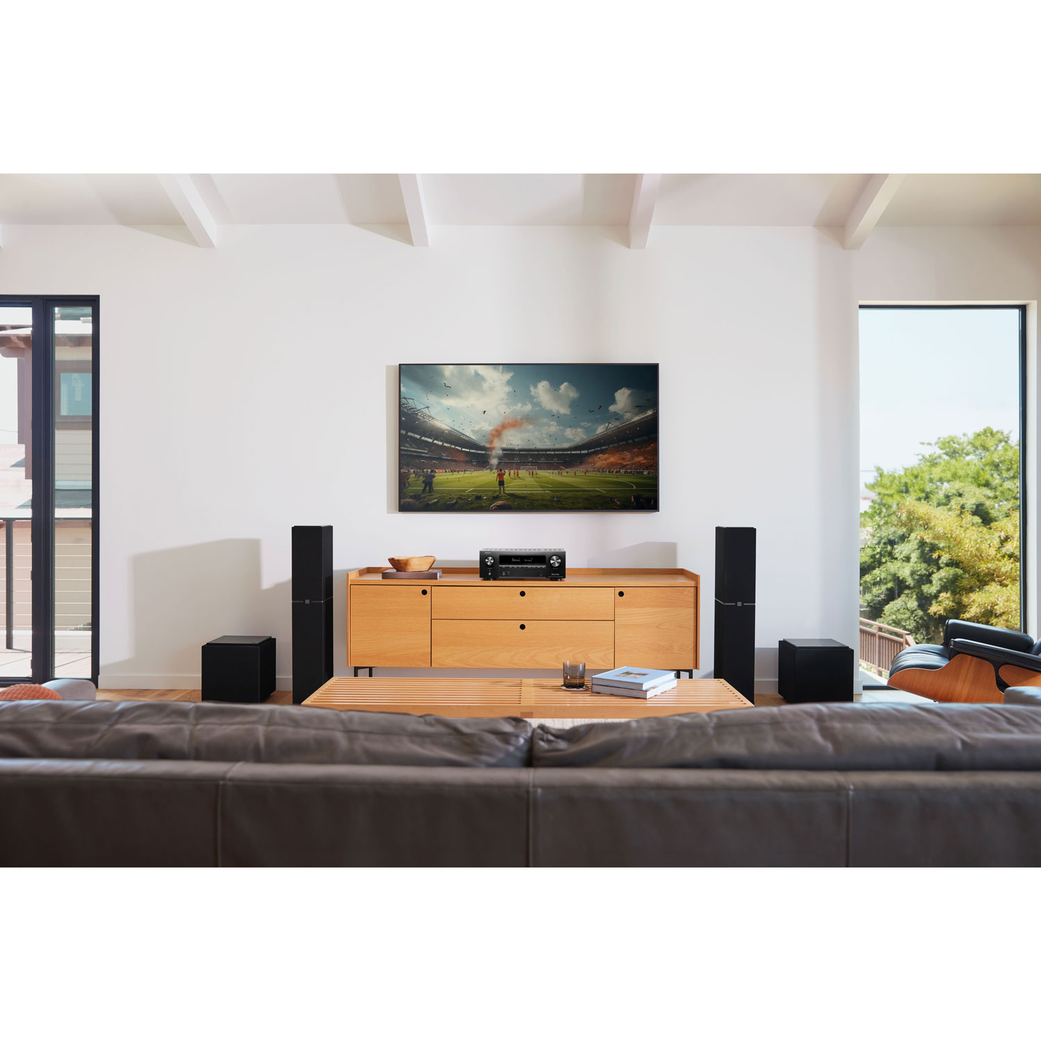 Denon AVR-X1800H 7.2 Channel 8K Dolby Atmos AV Receiver