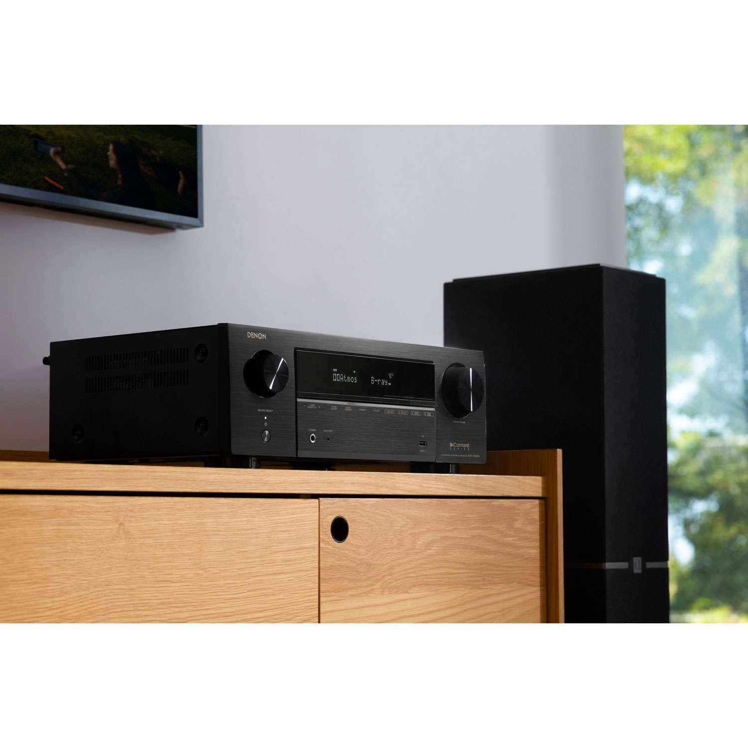 Denon AVR-X1800H 7.2 Channel 8K Dolby Atmos AV Receiver