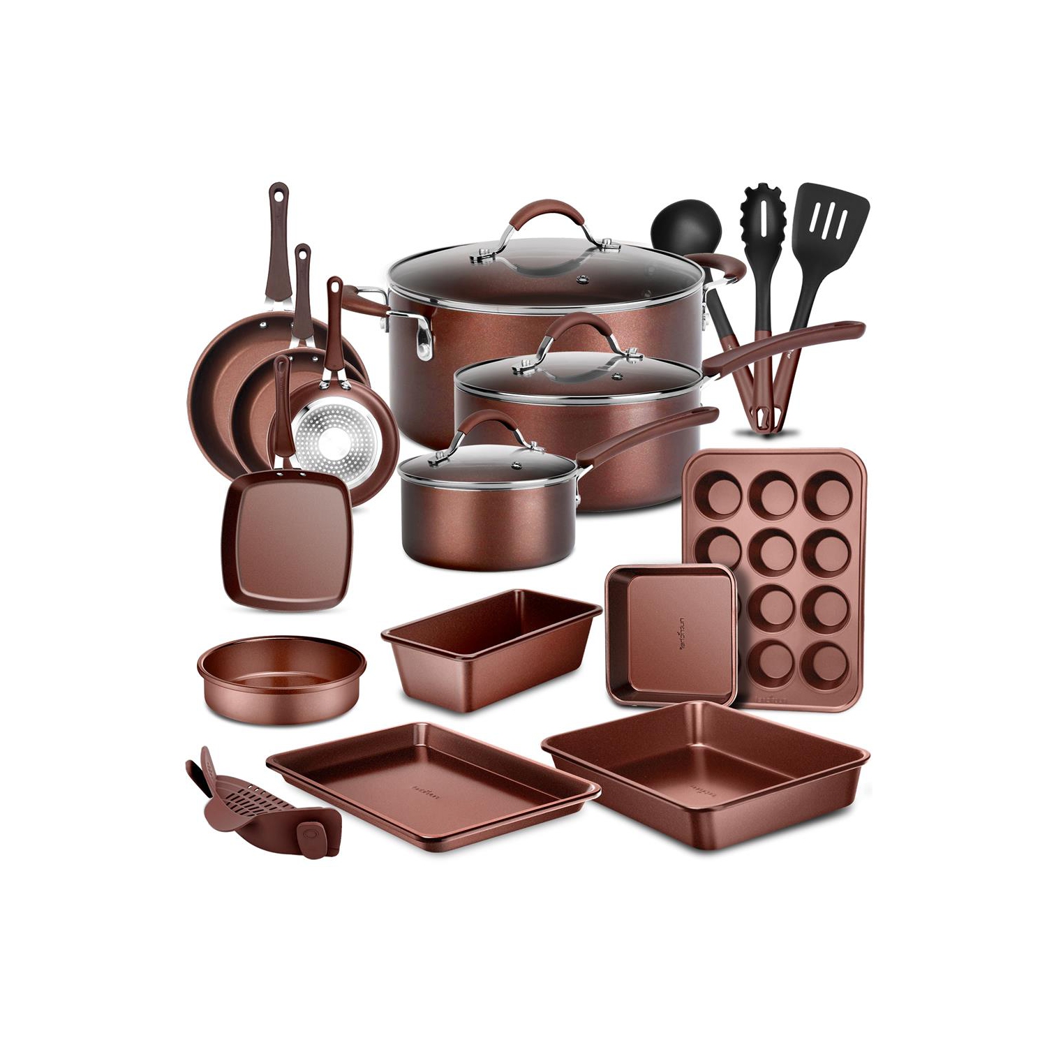 Kitchenware Pots & Pans Set – High-qualified Basic Kitchen Cookware Set, Non-Stick