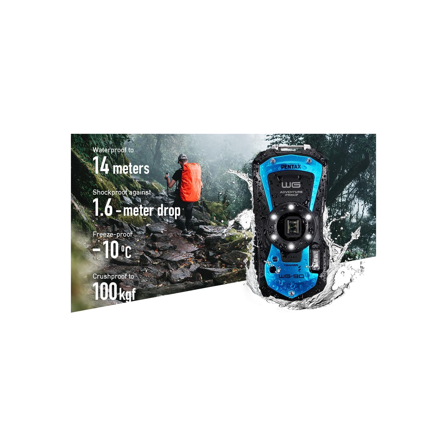 Blanc-90 5X Zoom noir de Ricoh