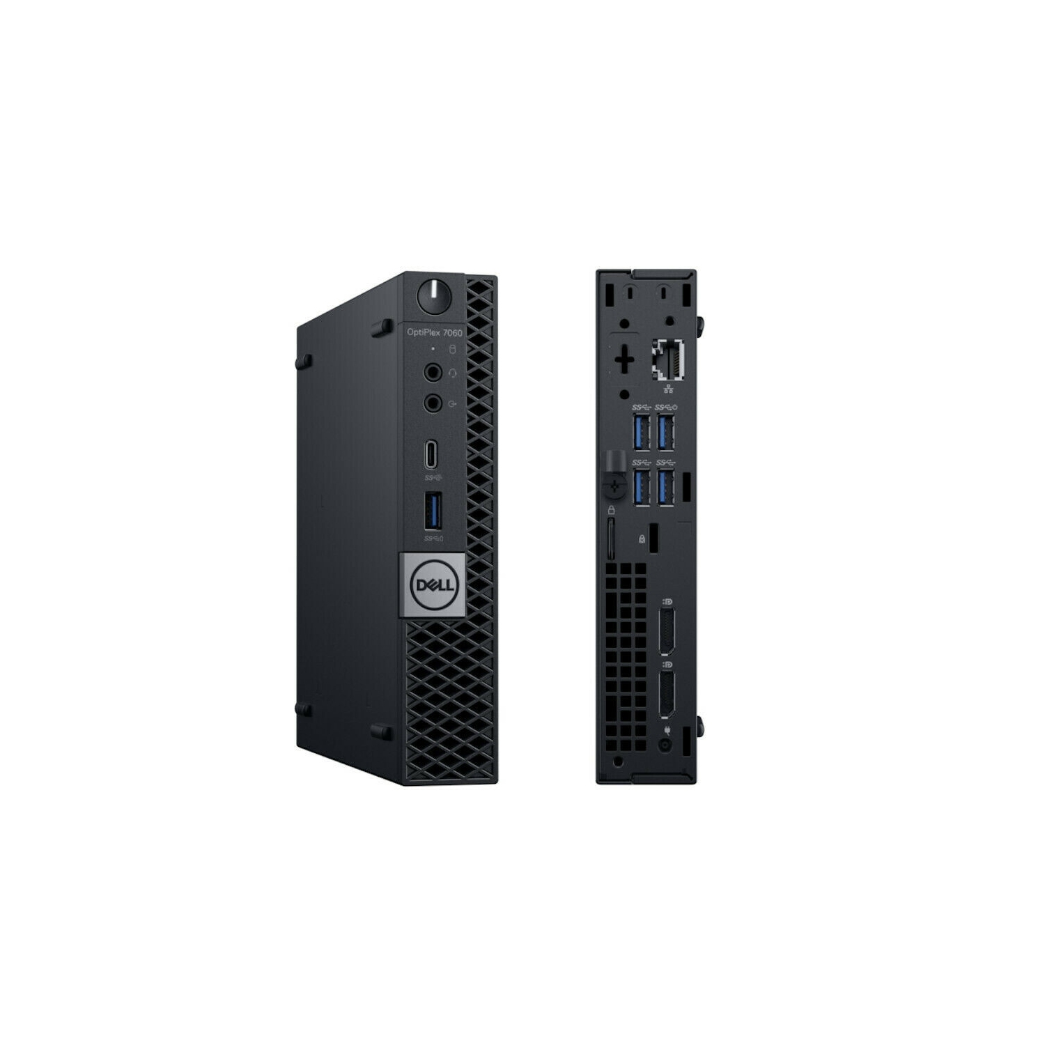 Refurbished - Dell Optiplex 7070 Micro Desktop, Intel Core i7-9700T, 16GB RAM, 256GB SSD, Windows 11 Pro.